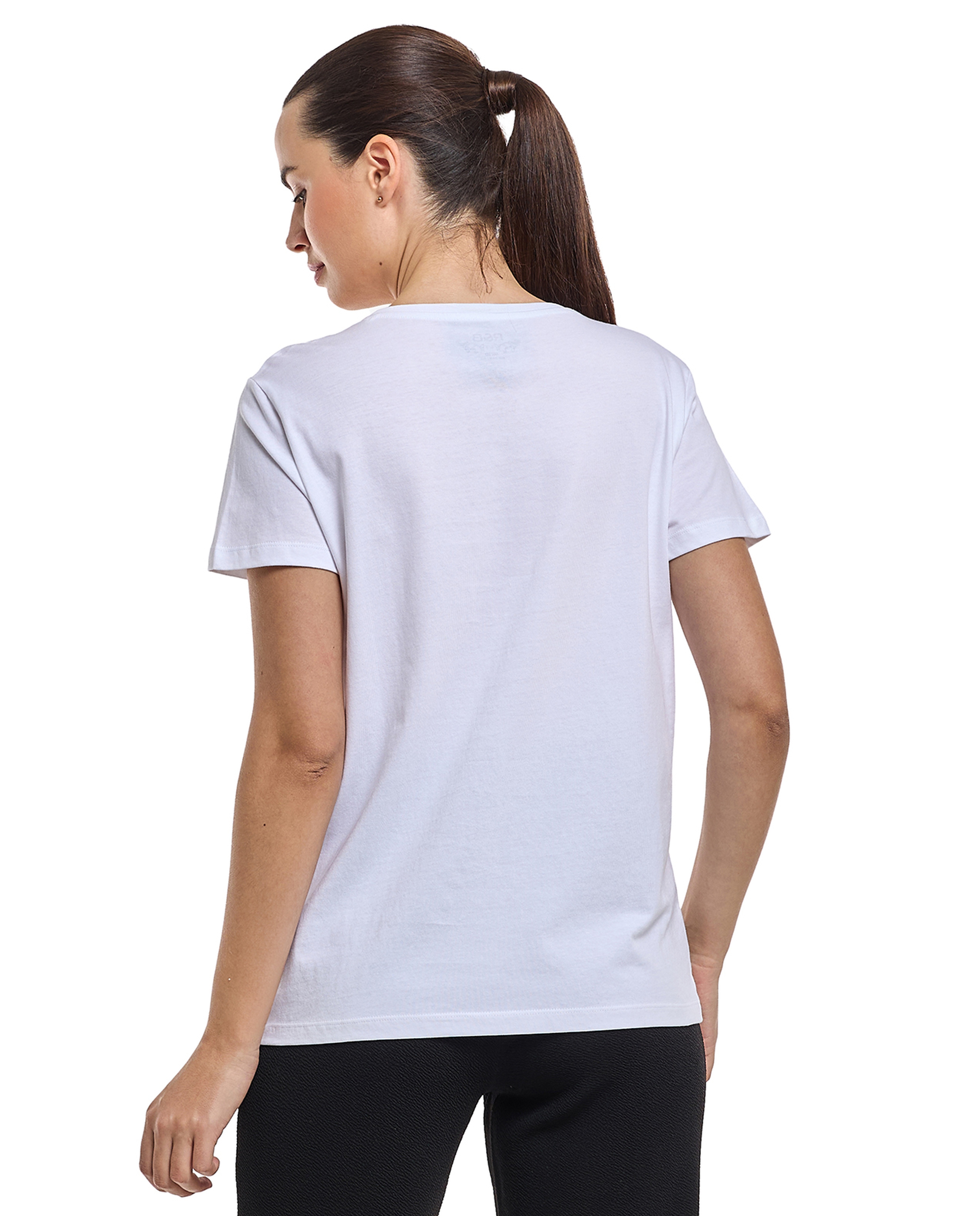 Printed T-Shirt with Crew Neck and Short Sleeves