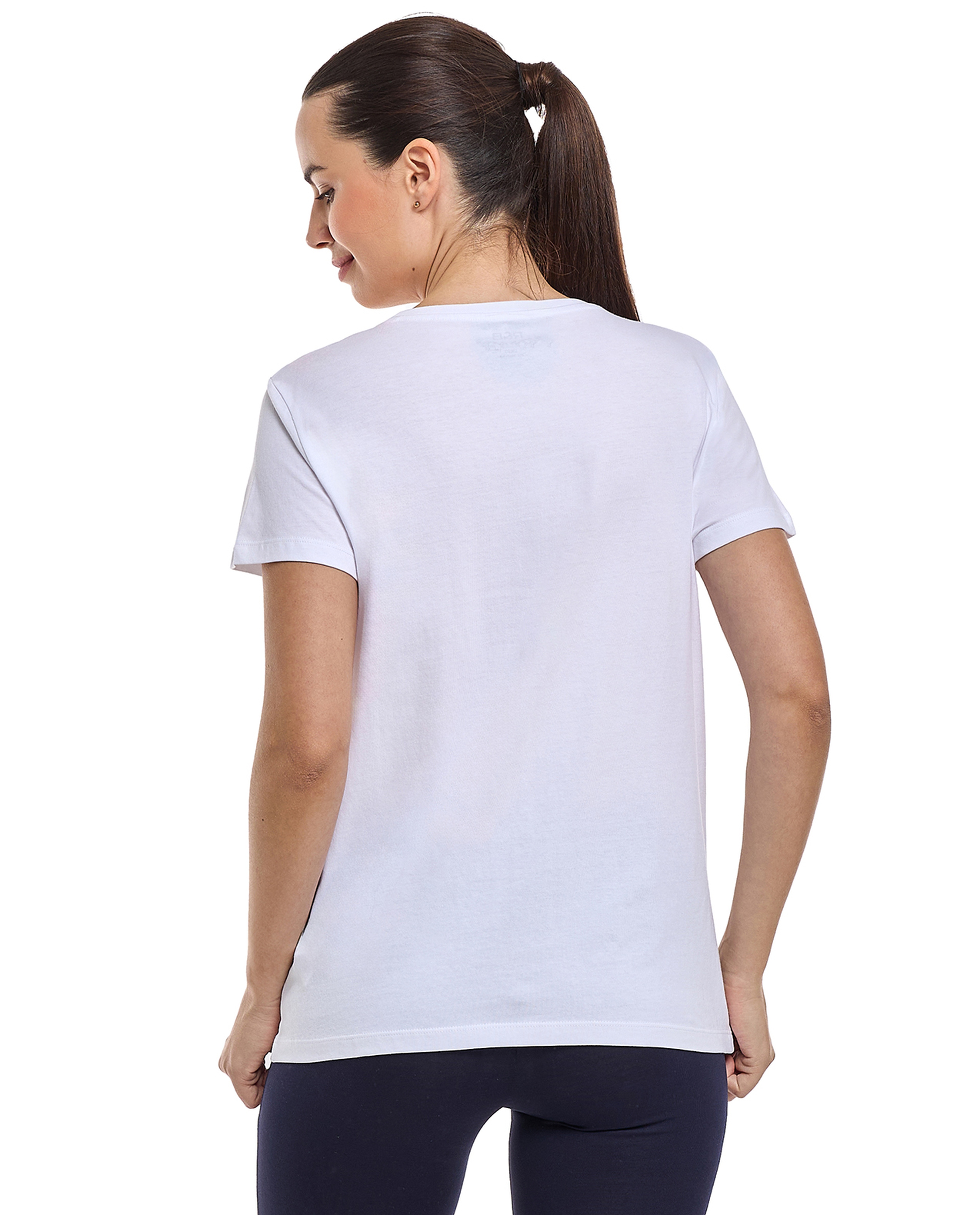 Printed T-Shirt with Crew Neck and Short Sleeves