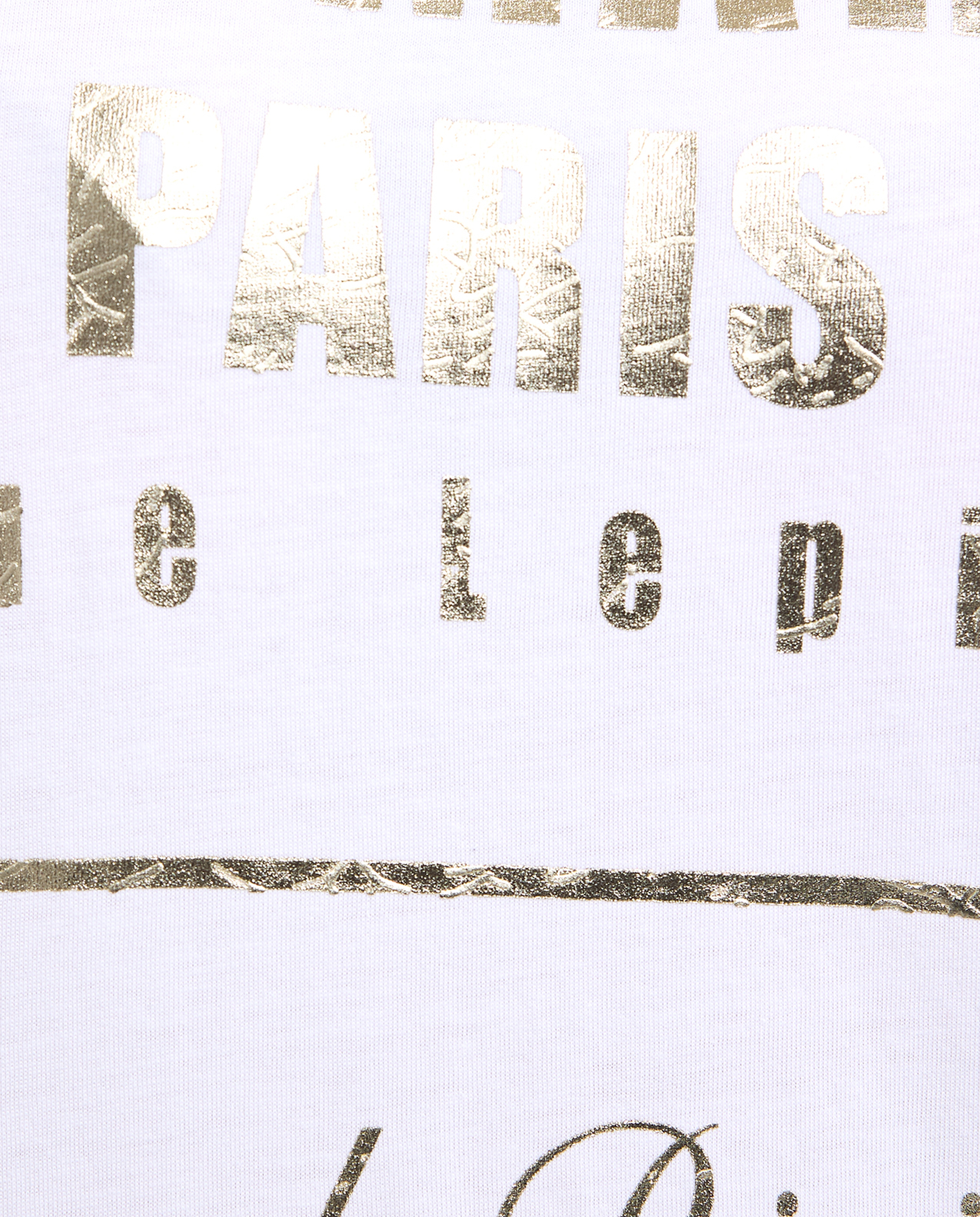 Printed T-Shirt with Crew Neck and Short Sleeves