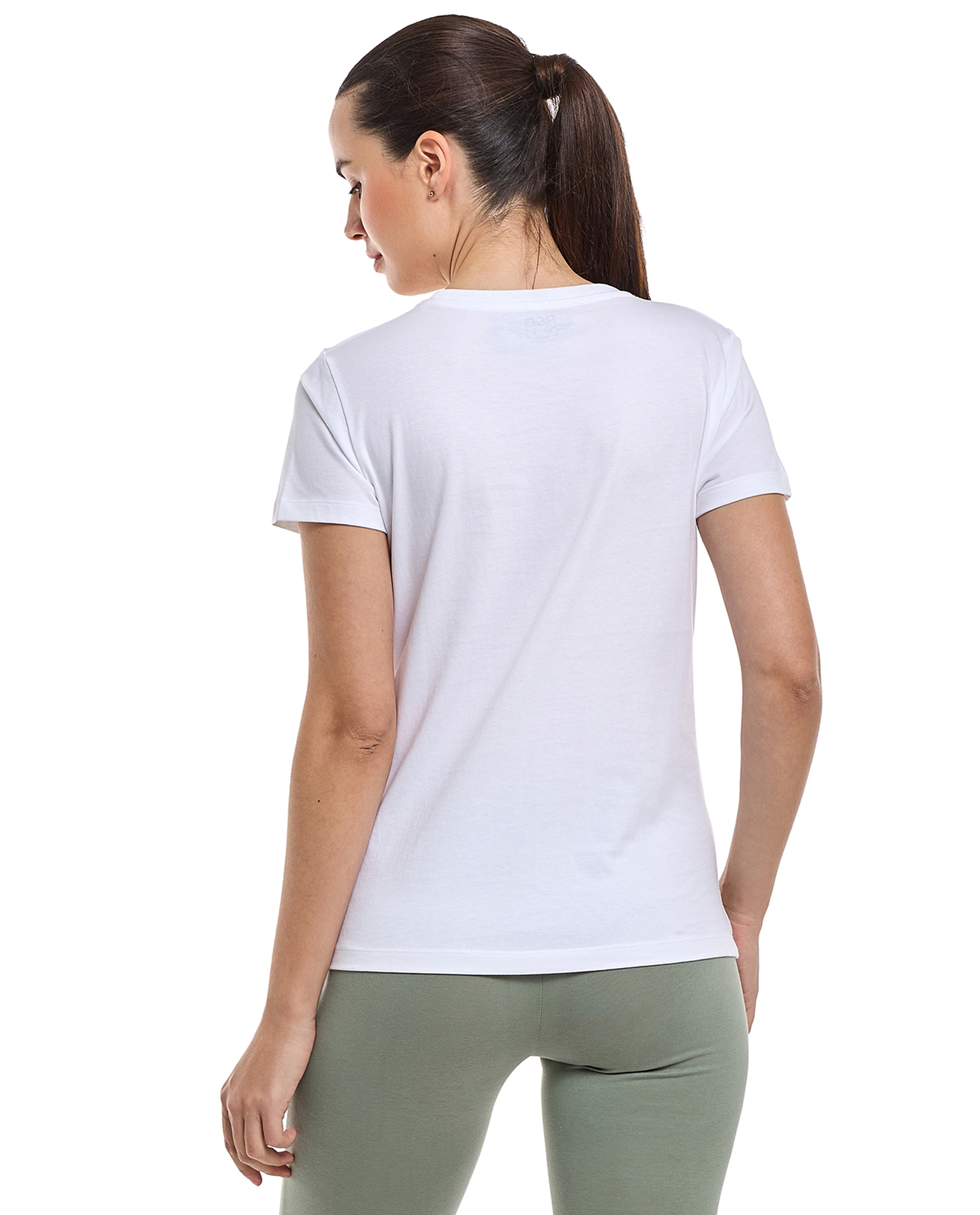 Graphic Print T-Shirt with Crew Neck and Short Sleeves