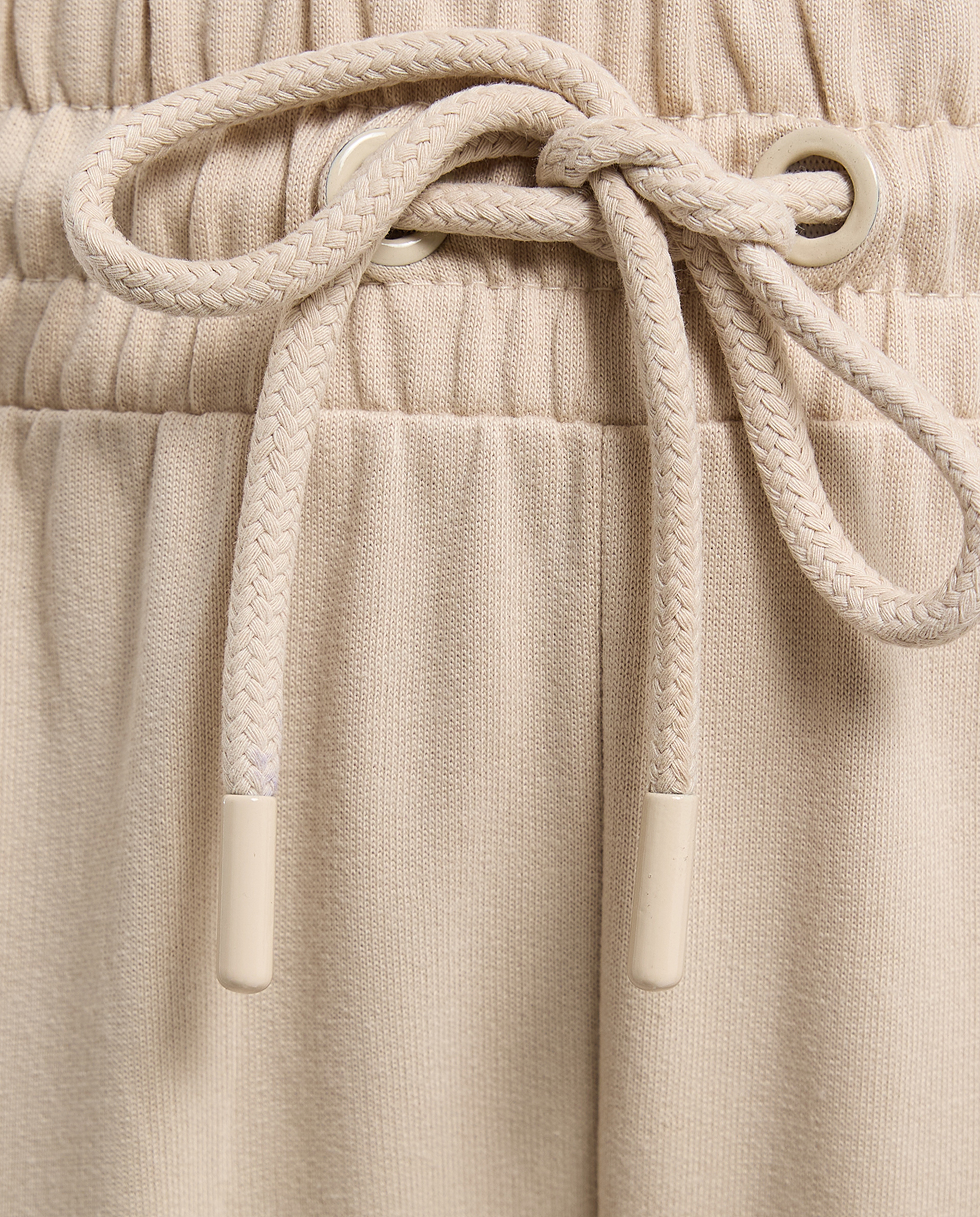 Solid Joggers with Drawstring Waist