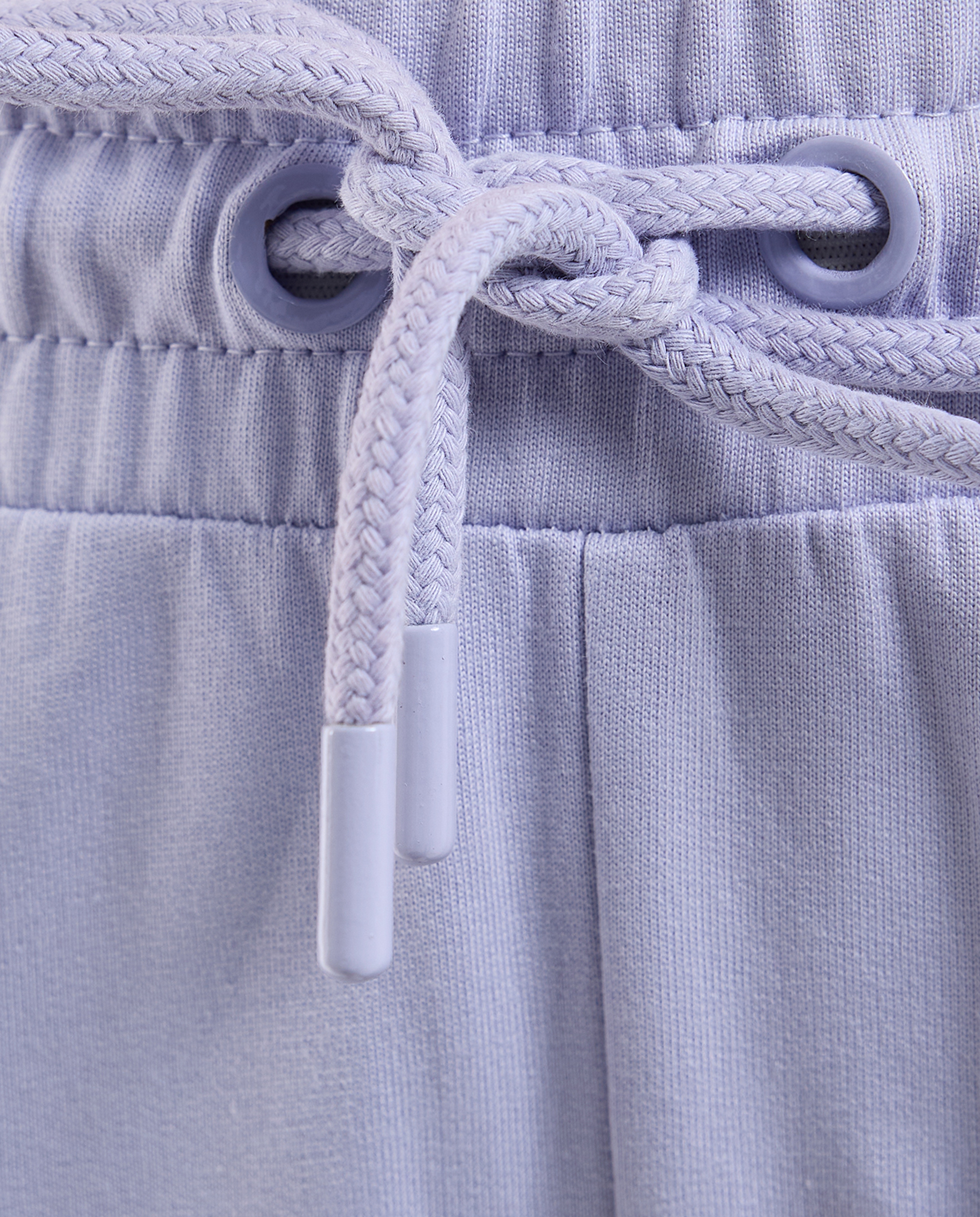 Solid Joggers with Drawstring Waist