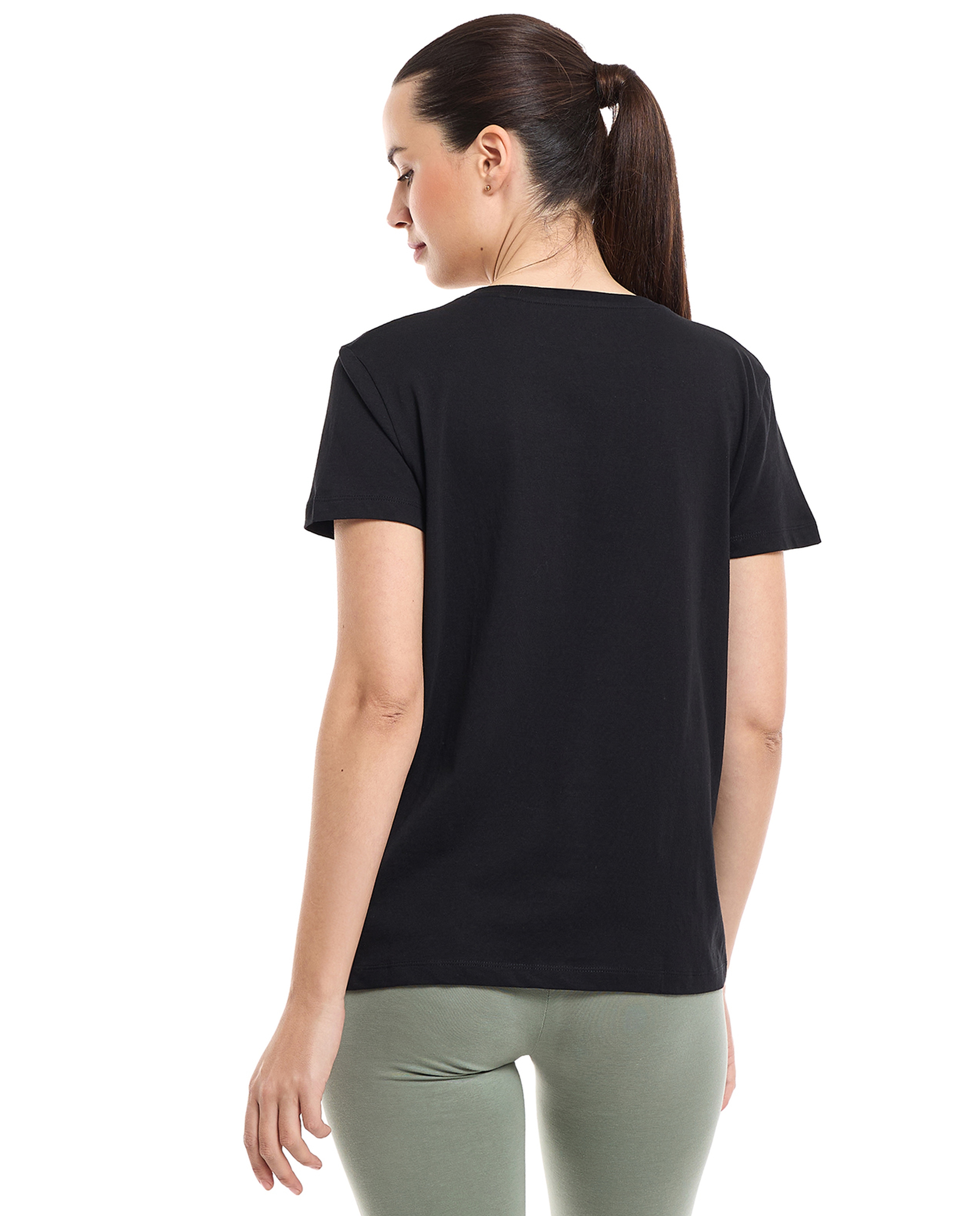 Printed T-Shirt with Crew Neck and Short Sleeves