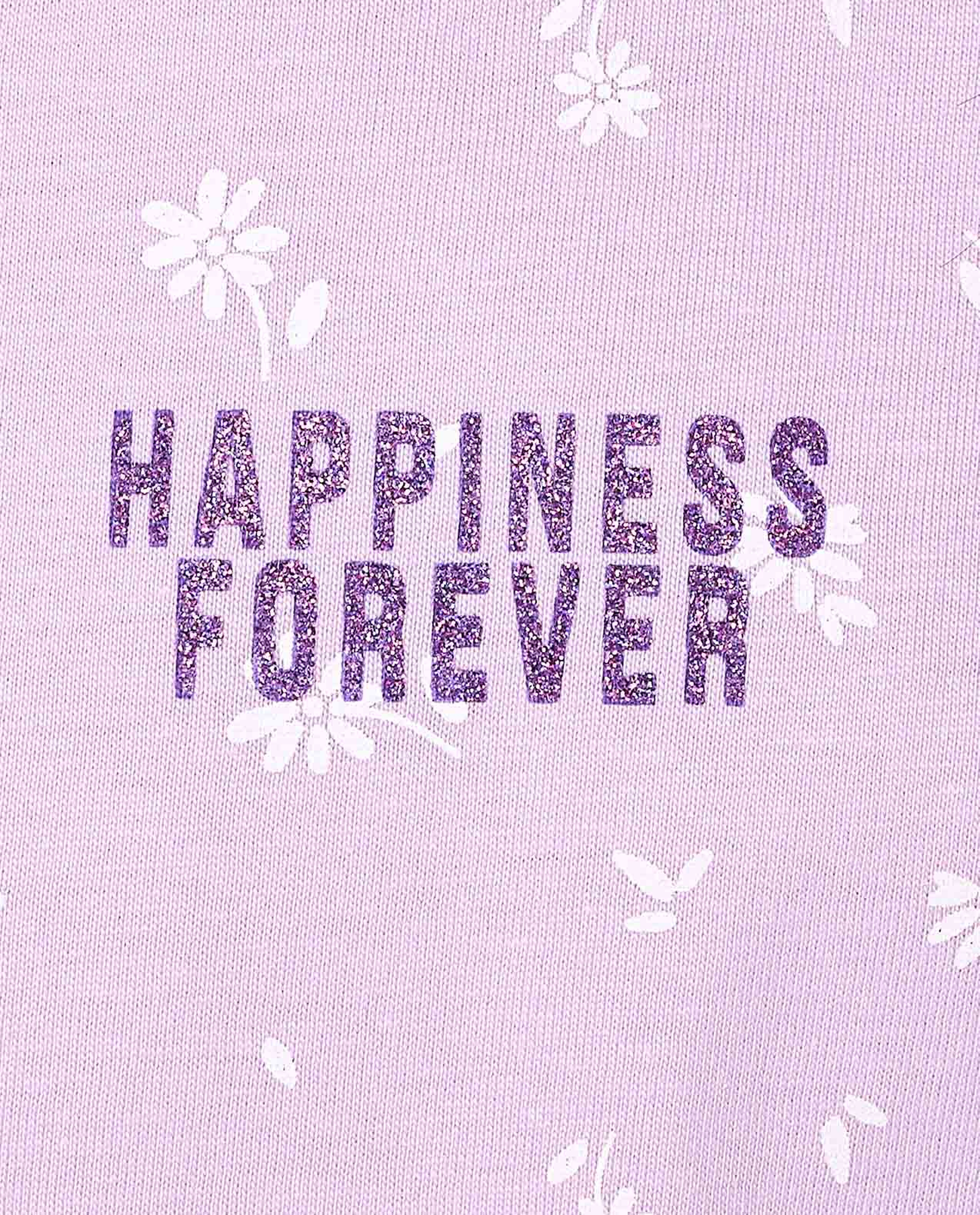 Printed T-Shirt with Crew Neck and Short Sleeves