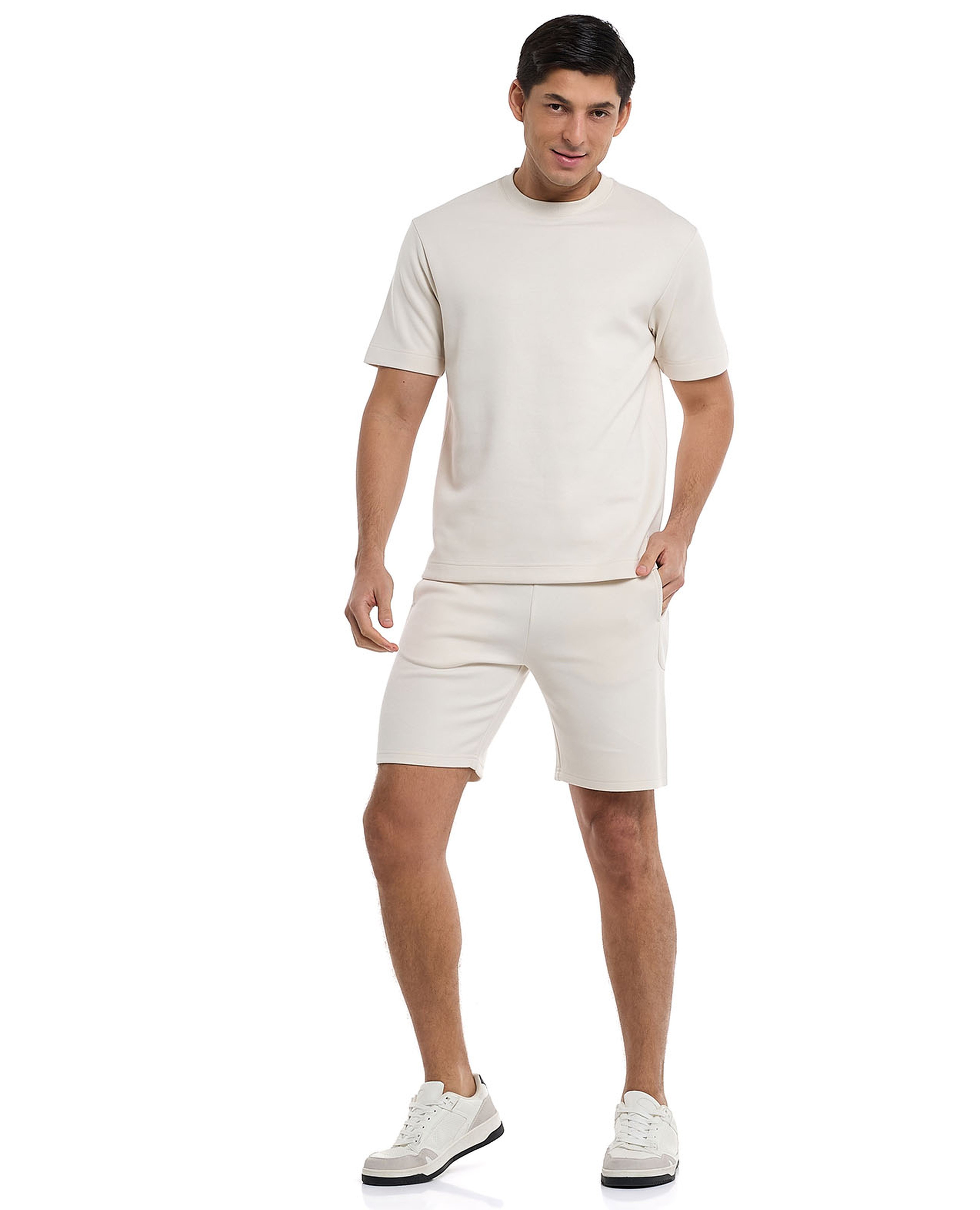 شورت تريكو برباط على الخصر