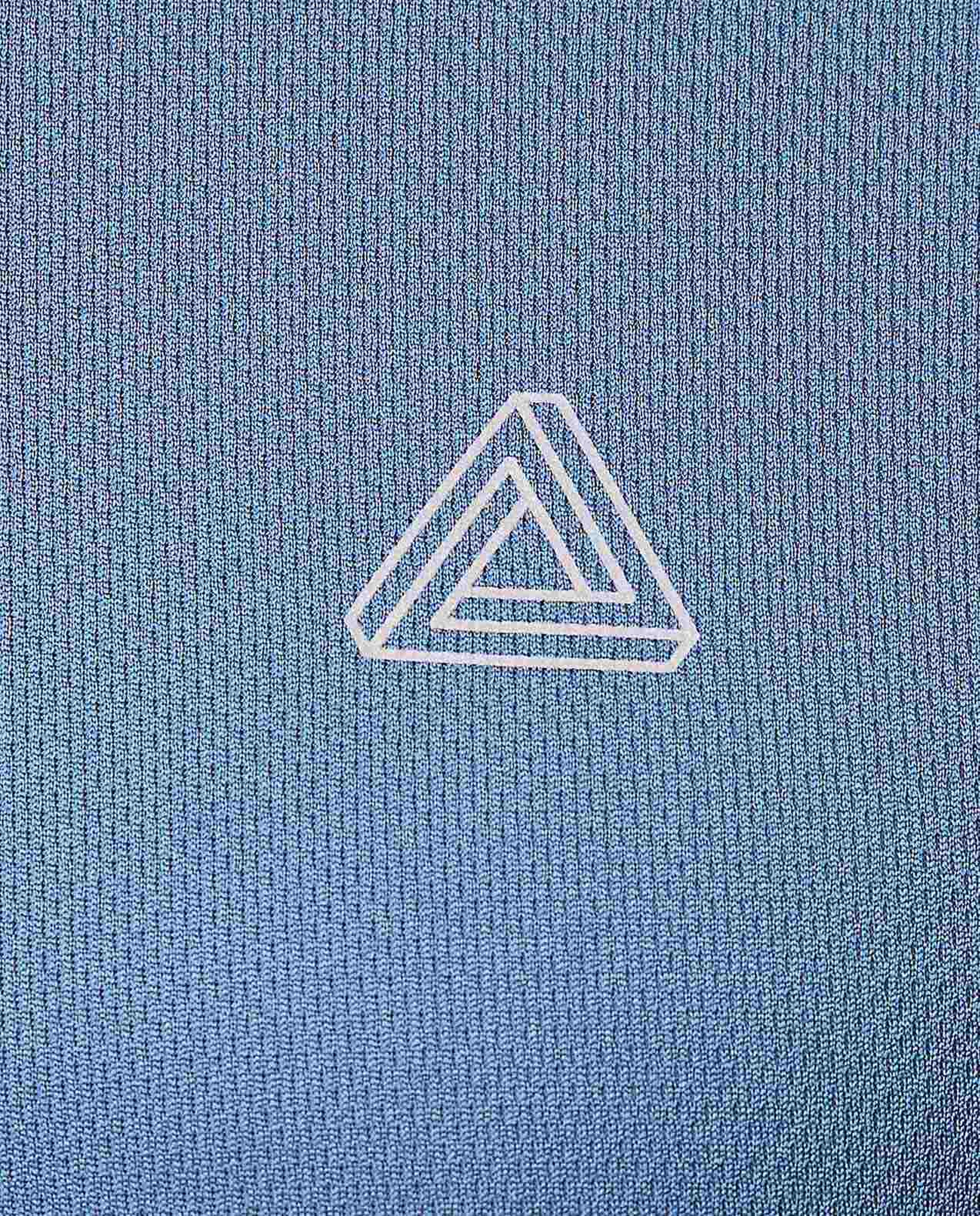 Textured Active T-Shirt with Crew Neck and Short Sleeves