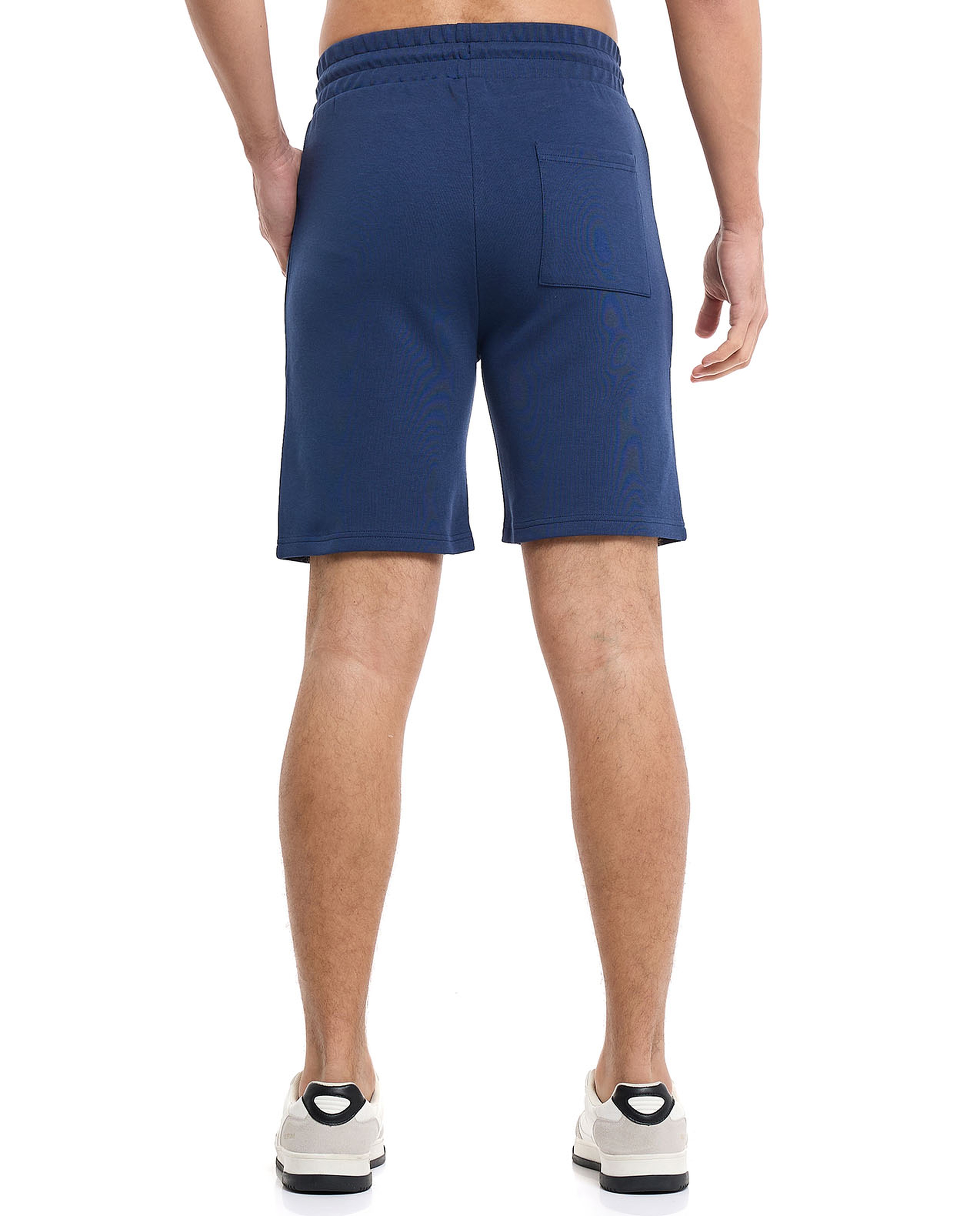 Knitted Shorts with Drawstring Waist