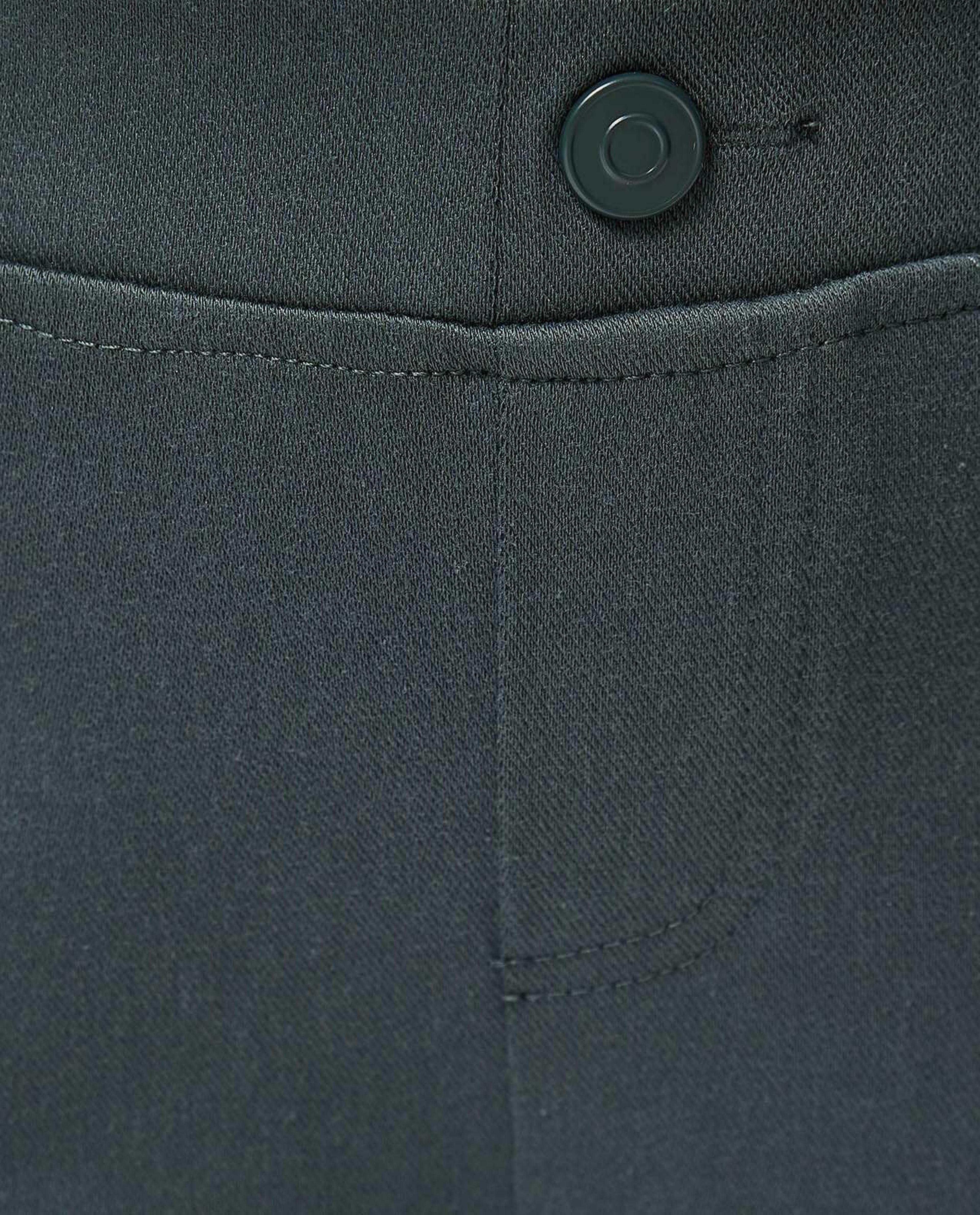 Solid Skinny Fit Pants with Elastic Waist