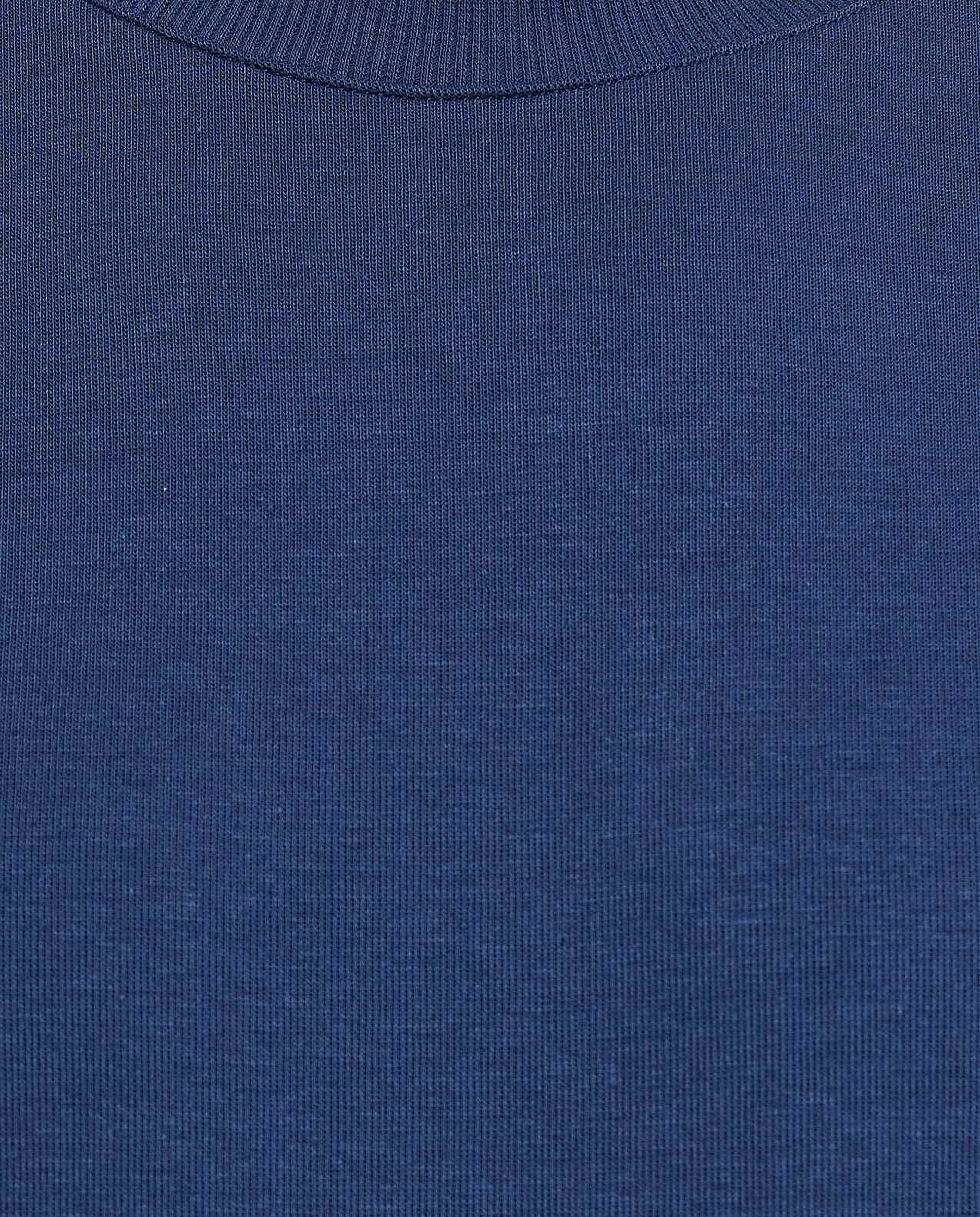 Solid T-Shirt with Crew Neck and Short Sleeves