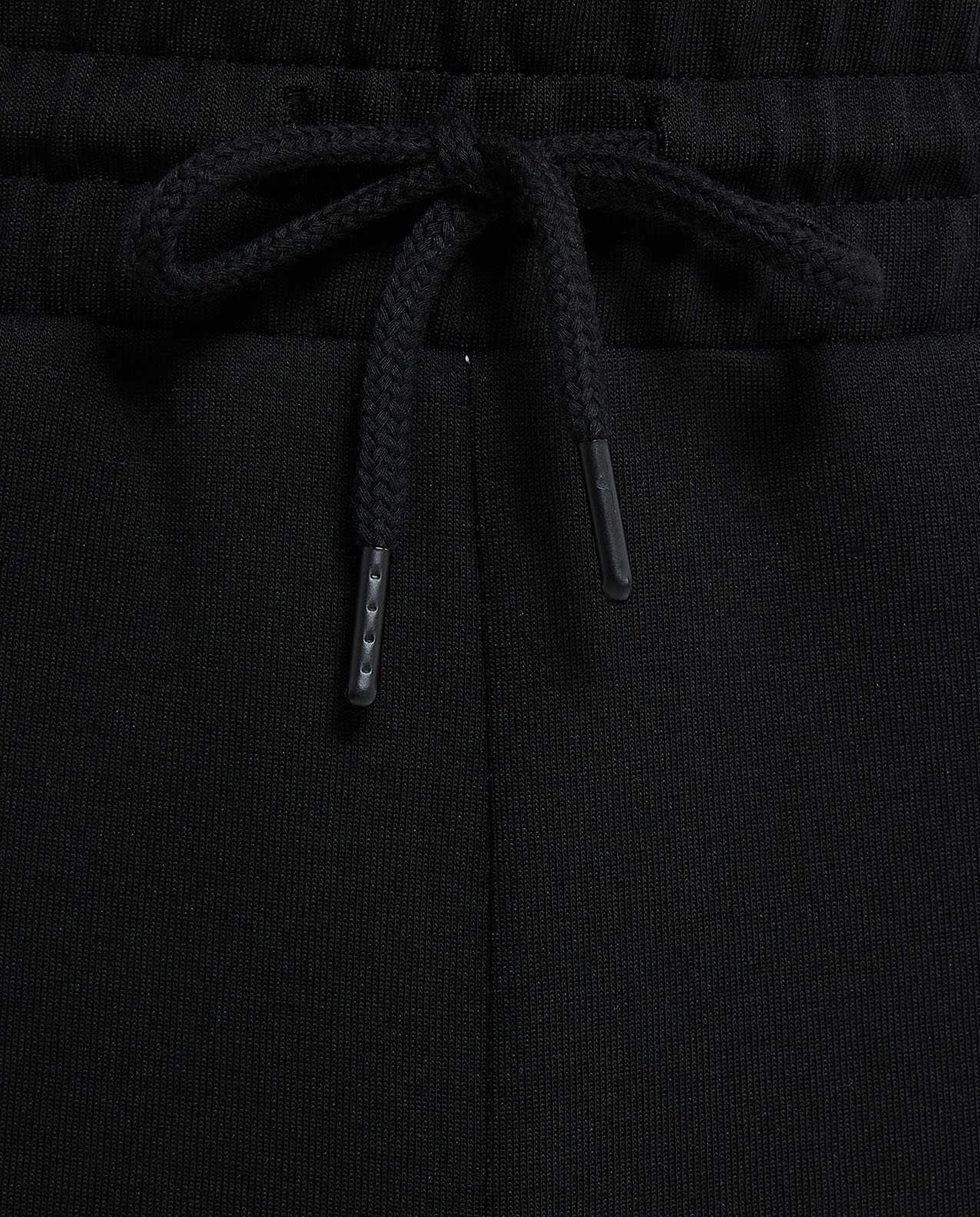 Knitted Shorts with Drawstring Waist