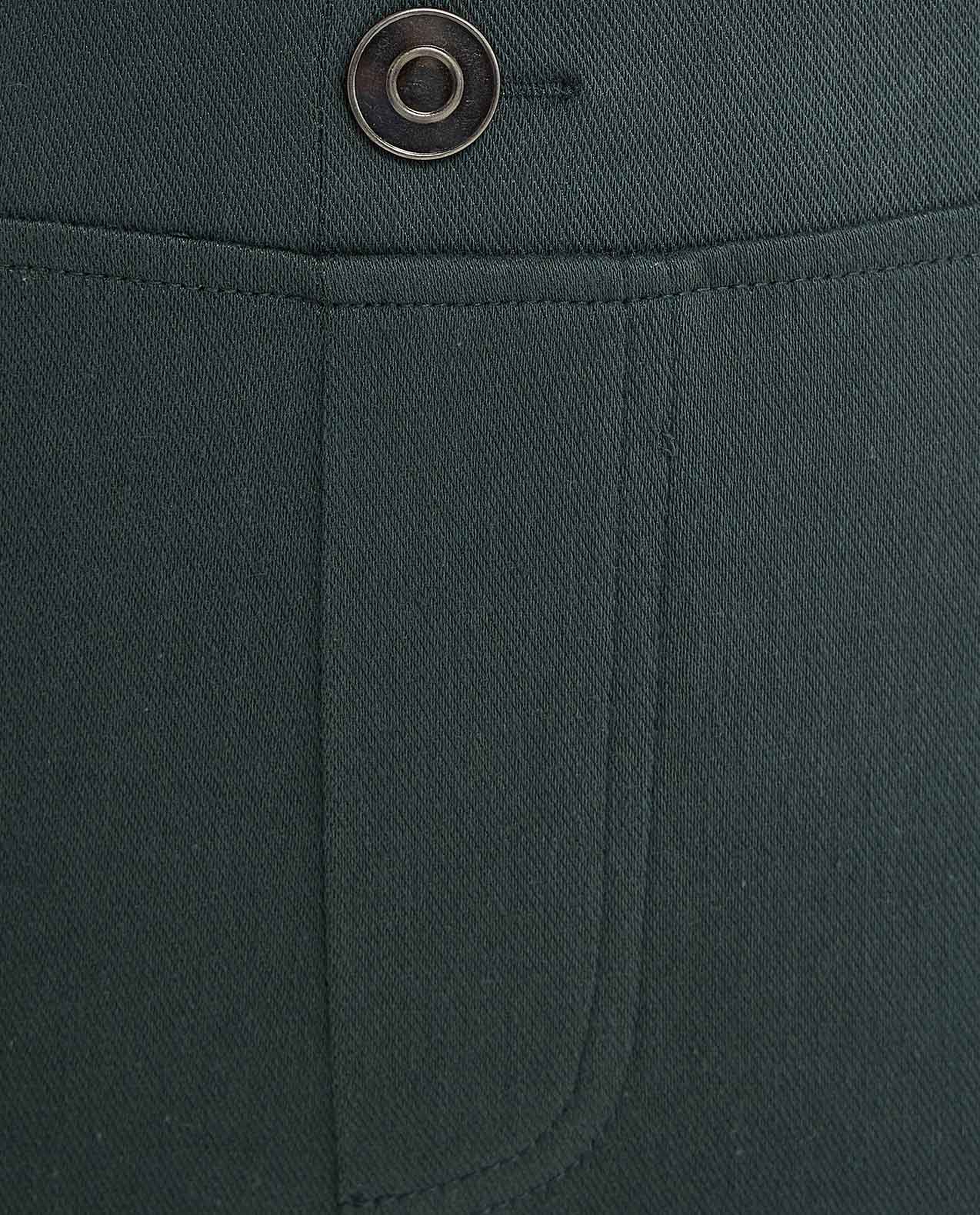 Solid Skinny Fit Pants with Elastic Waist