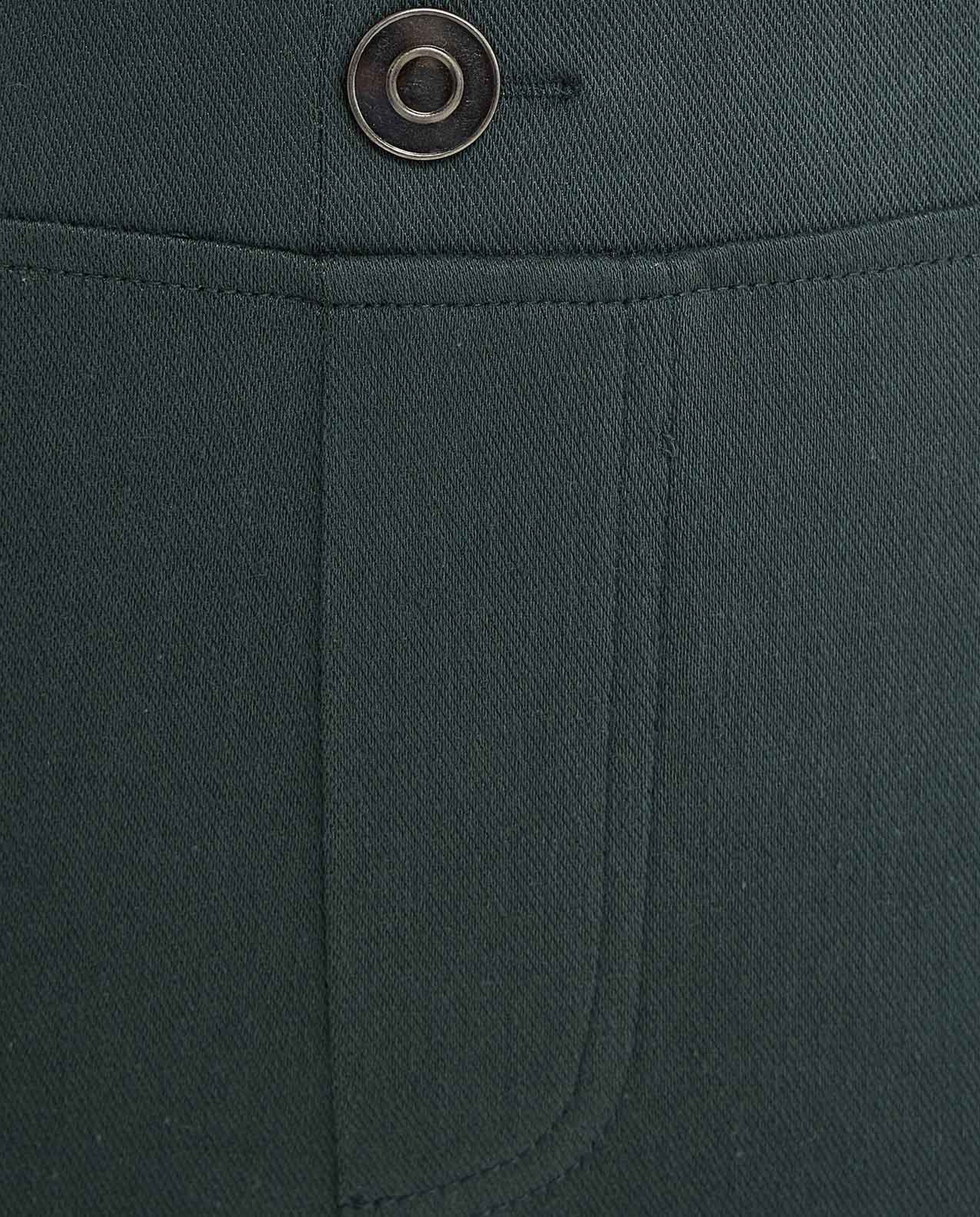 Solid Skinny Fit Pants with Elastic Waist