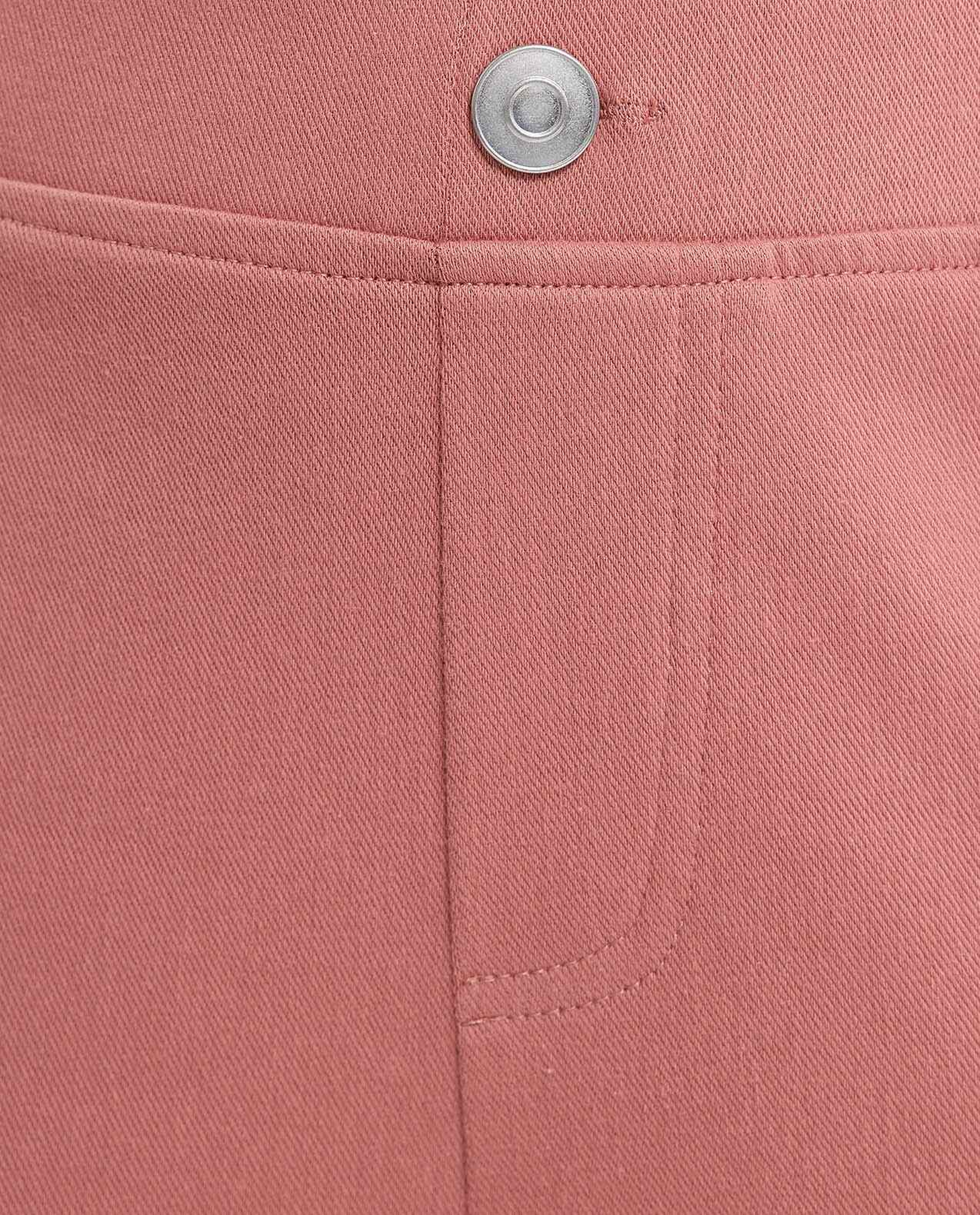 Solid Skinny Fit Pants with Elastic Waist