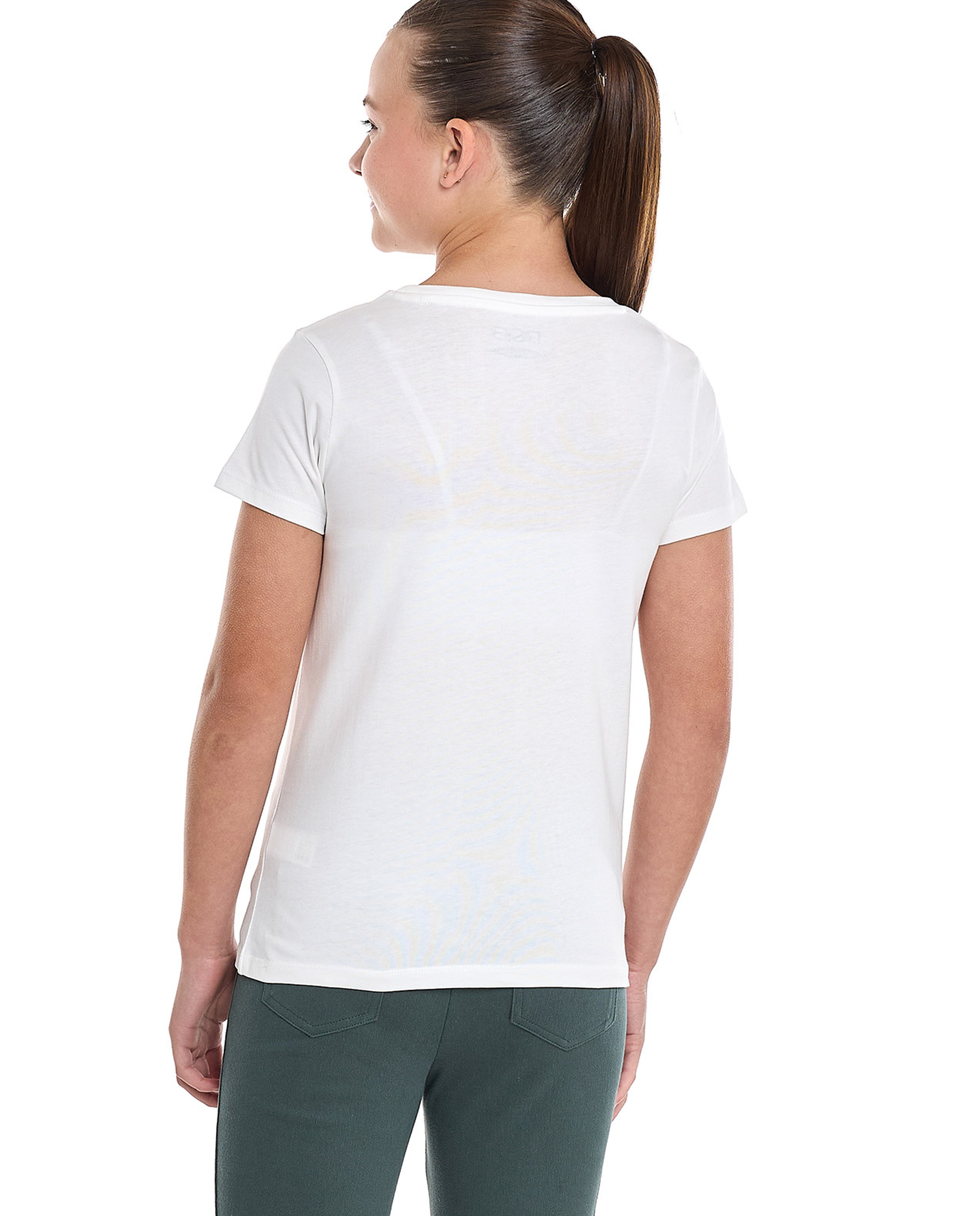Printed T-Shirt with Crew Neck and Short Sleeves