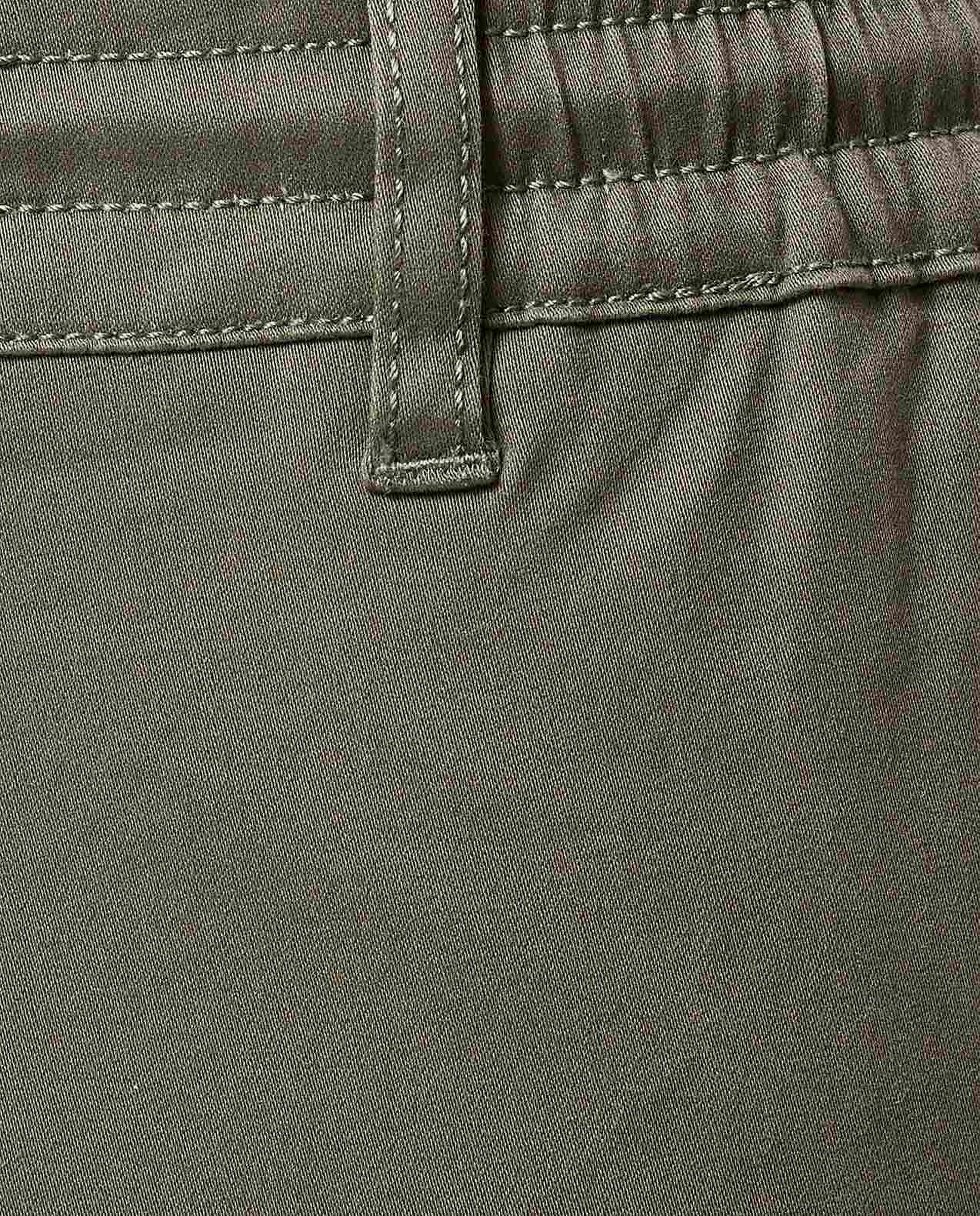 Solid Jogger Pants with Drawstring Waist