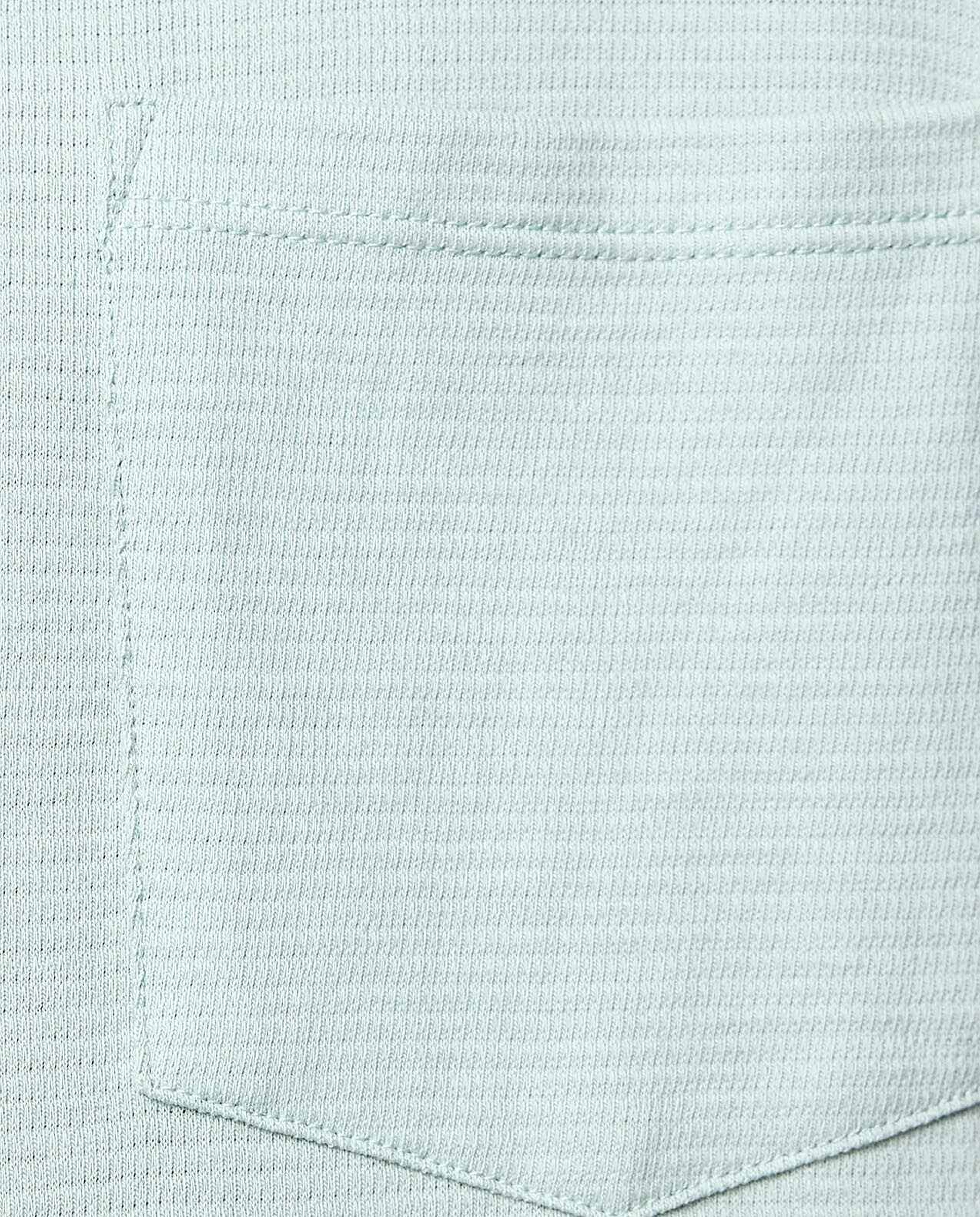 Textured T-Shirt with Crew Neck and Short Sleeves