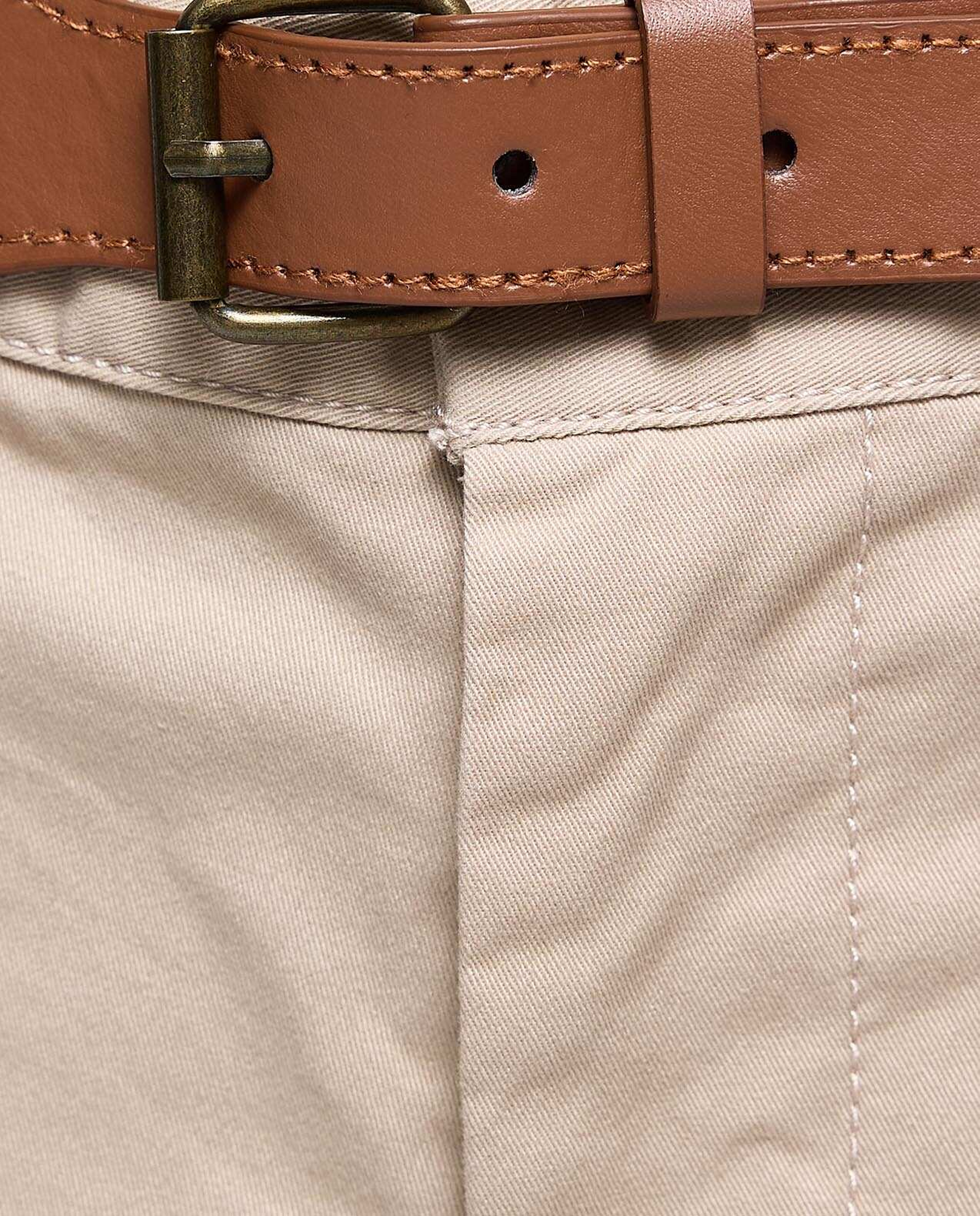 Solid Slim Fit Chinos