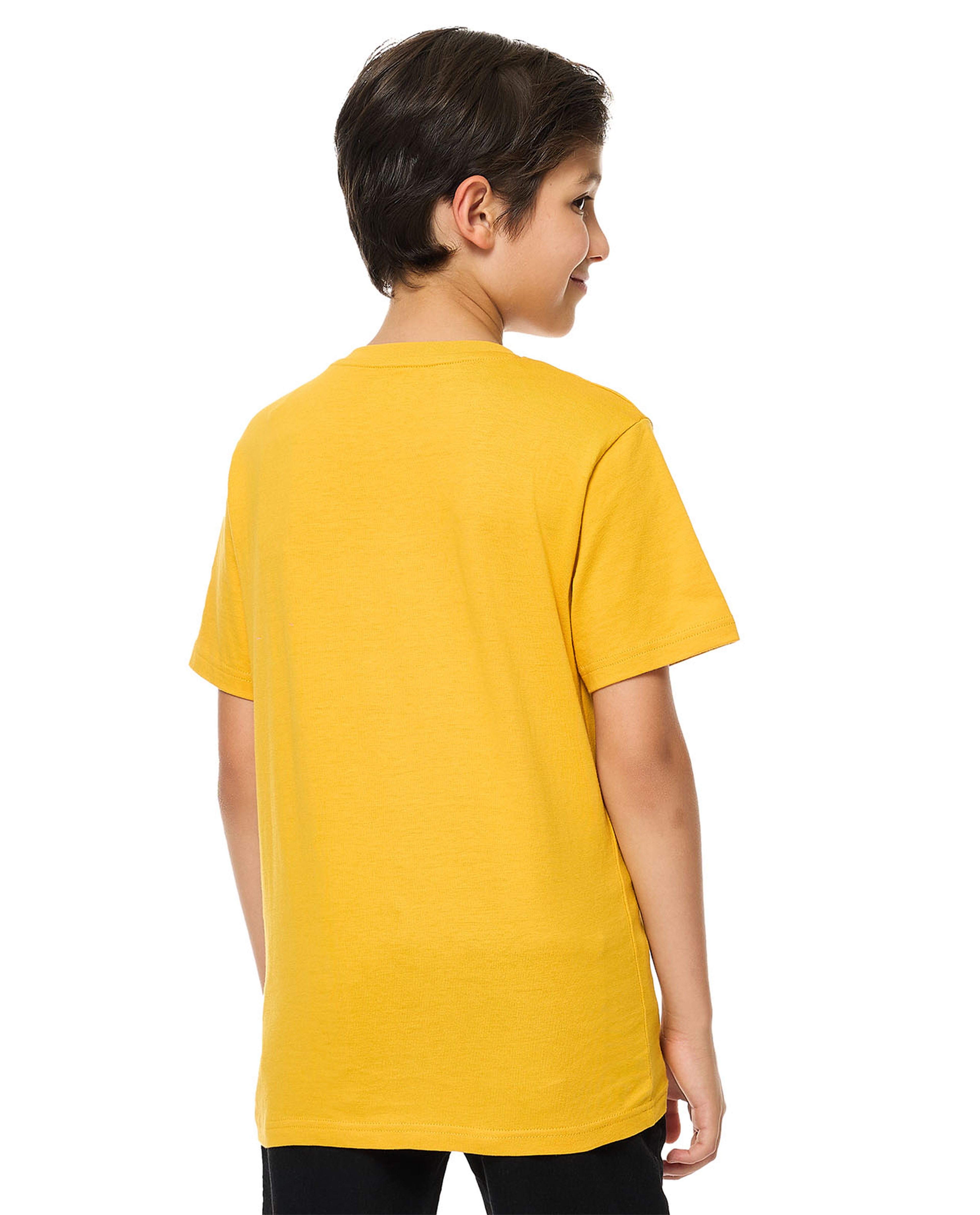 Printed T-Shirt with Crew Neck and Short Sleeves