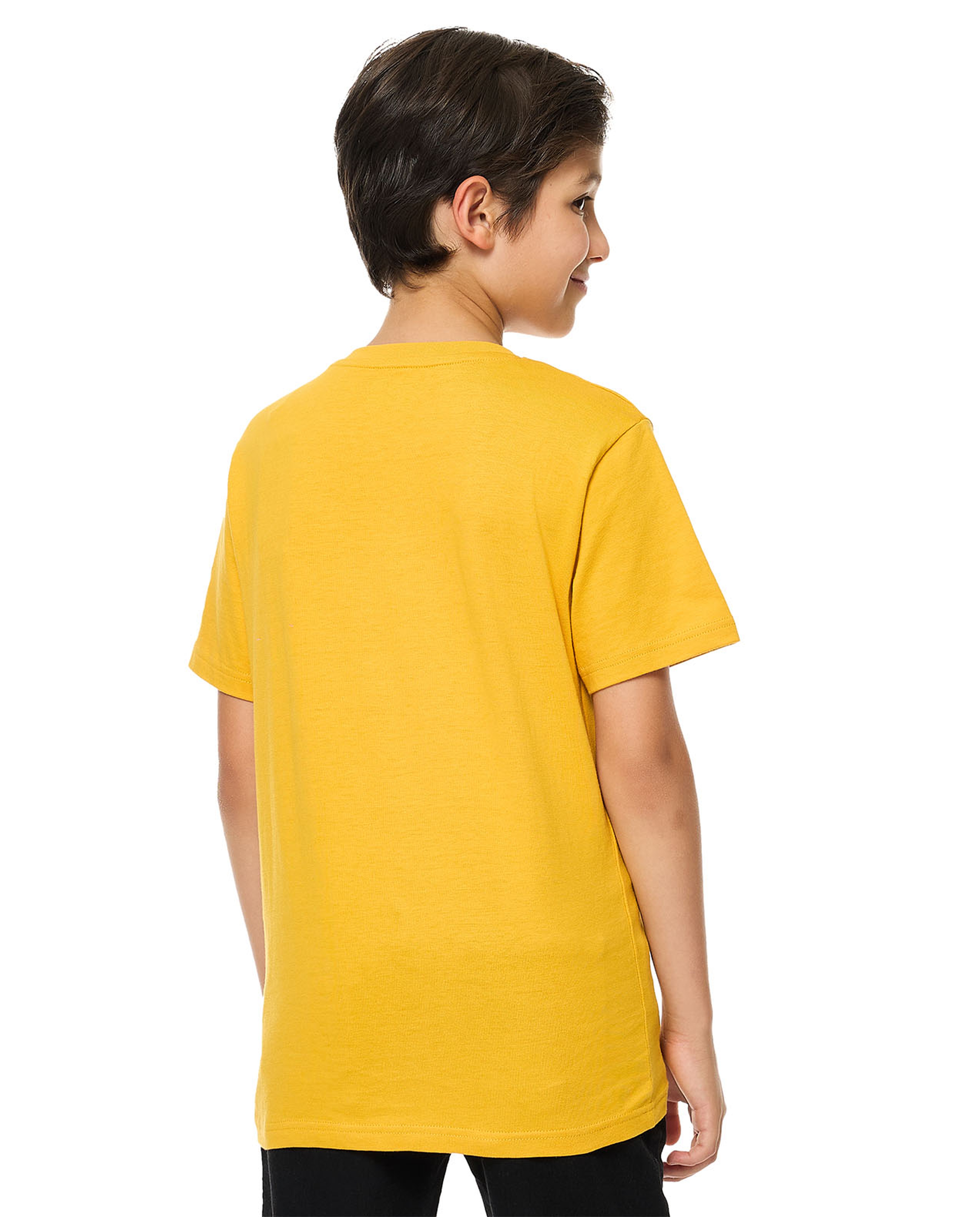 Printed T-Shirt with Crew Neck and Short Sleeves