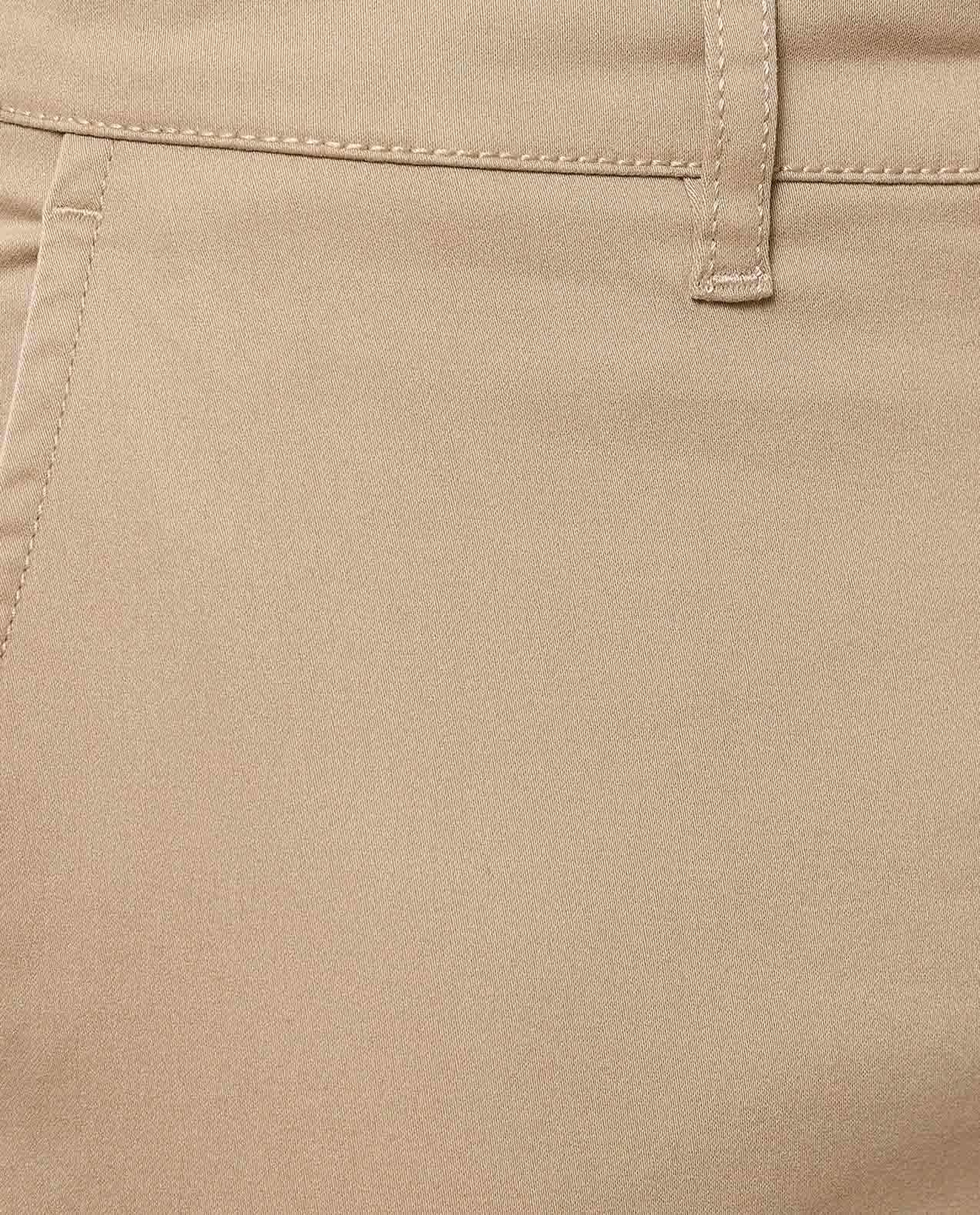 Solid Slim Fit Trousers with Button Closure