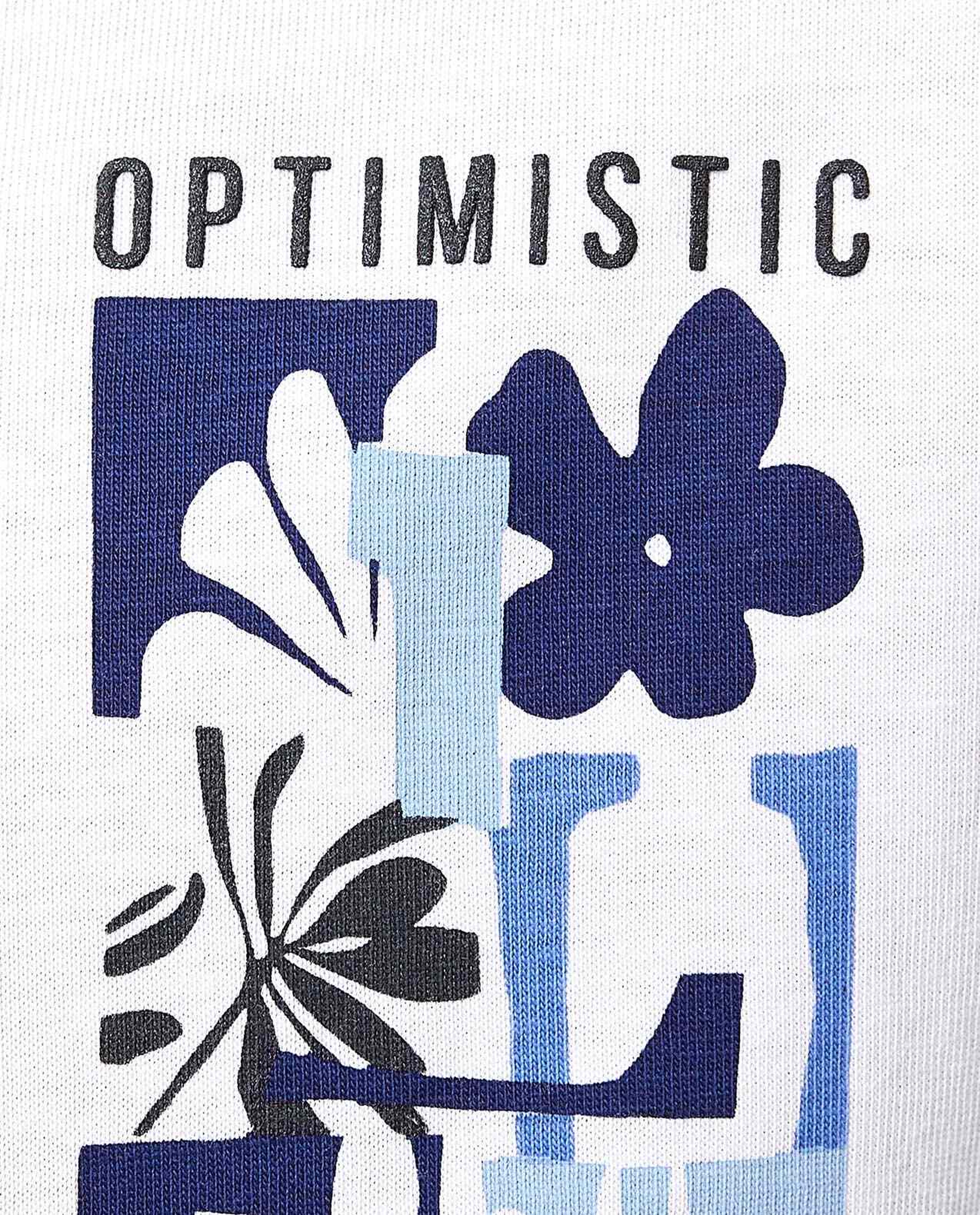 Printed T-Shirt with Crew Neck and Short Sleeves