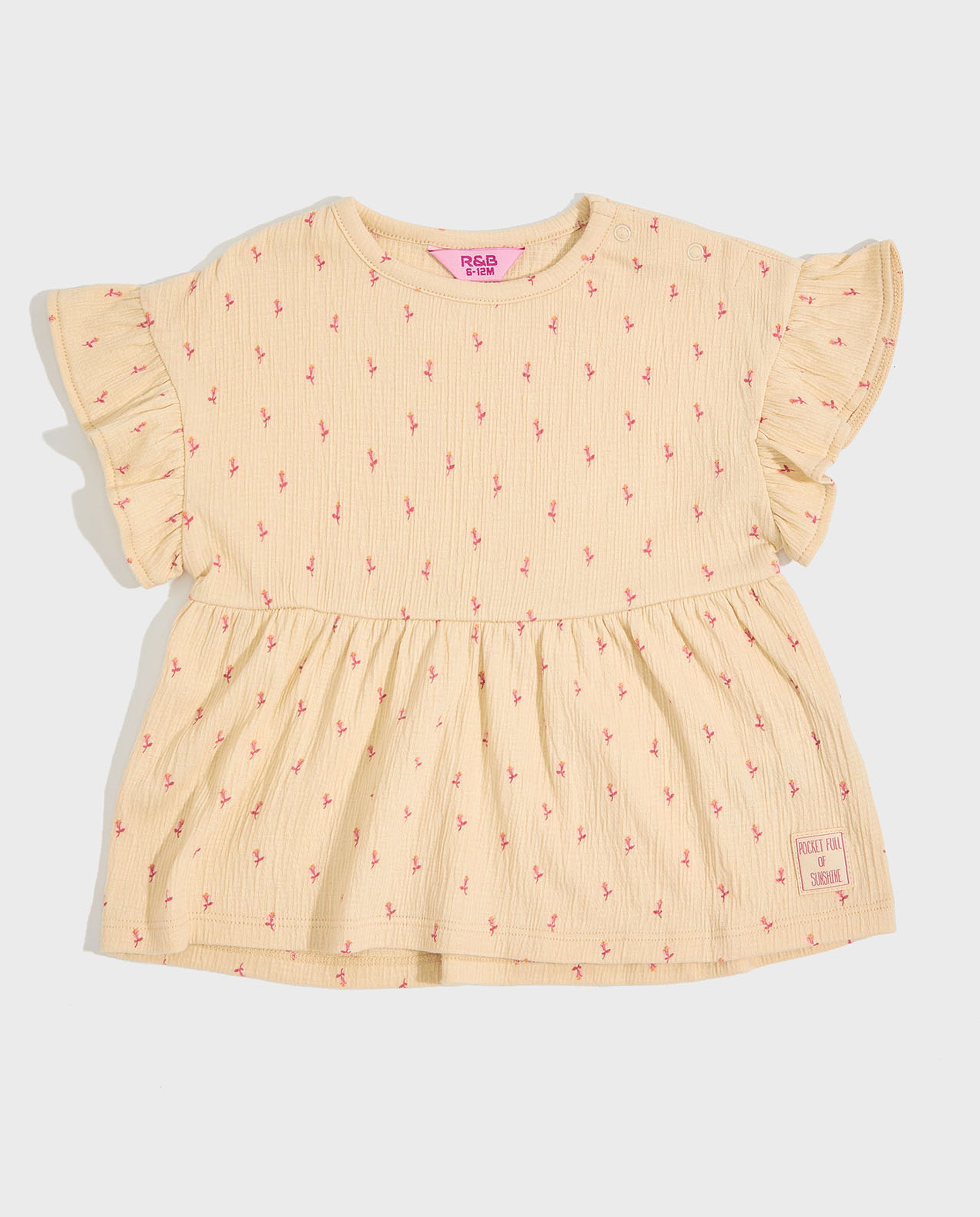 Printed Top and Pant Set