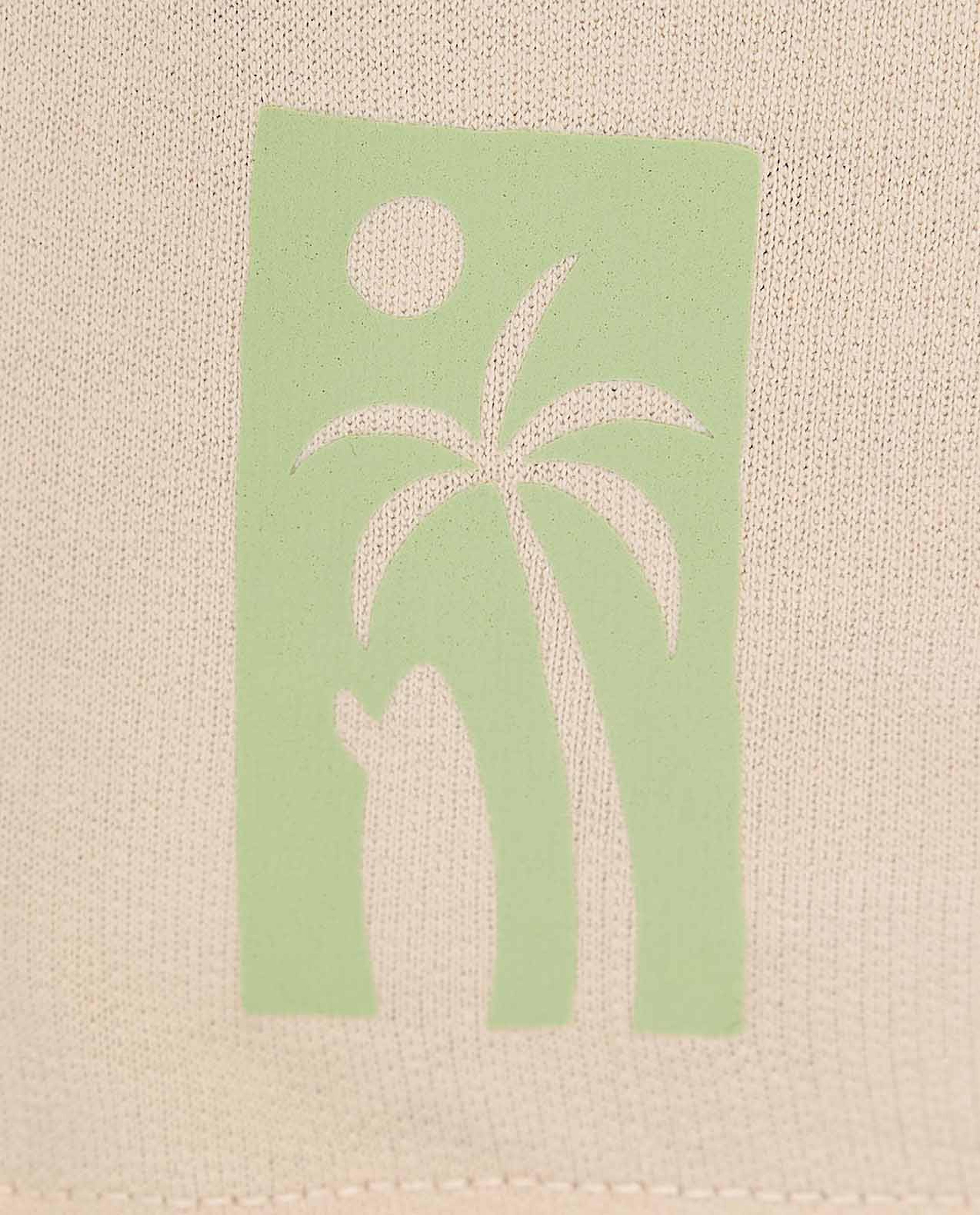 Crochet Pocket Detail T-Shirt with Crew Neck and Short Sleeves