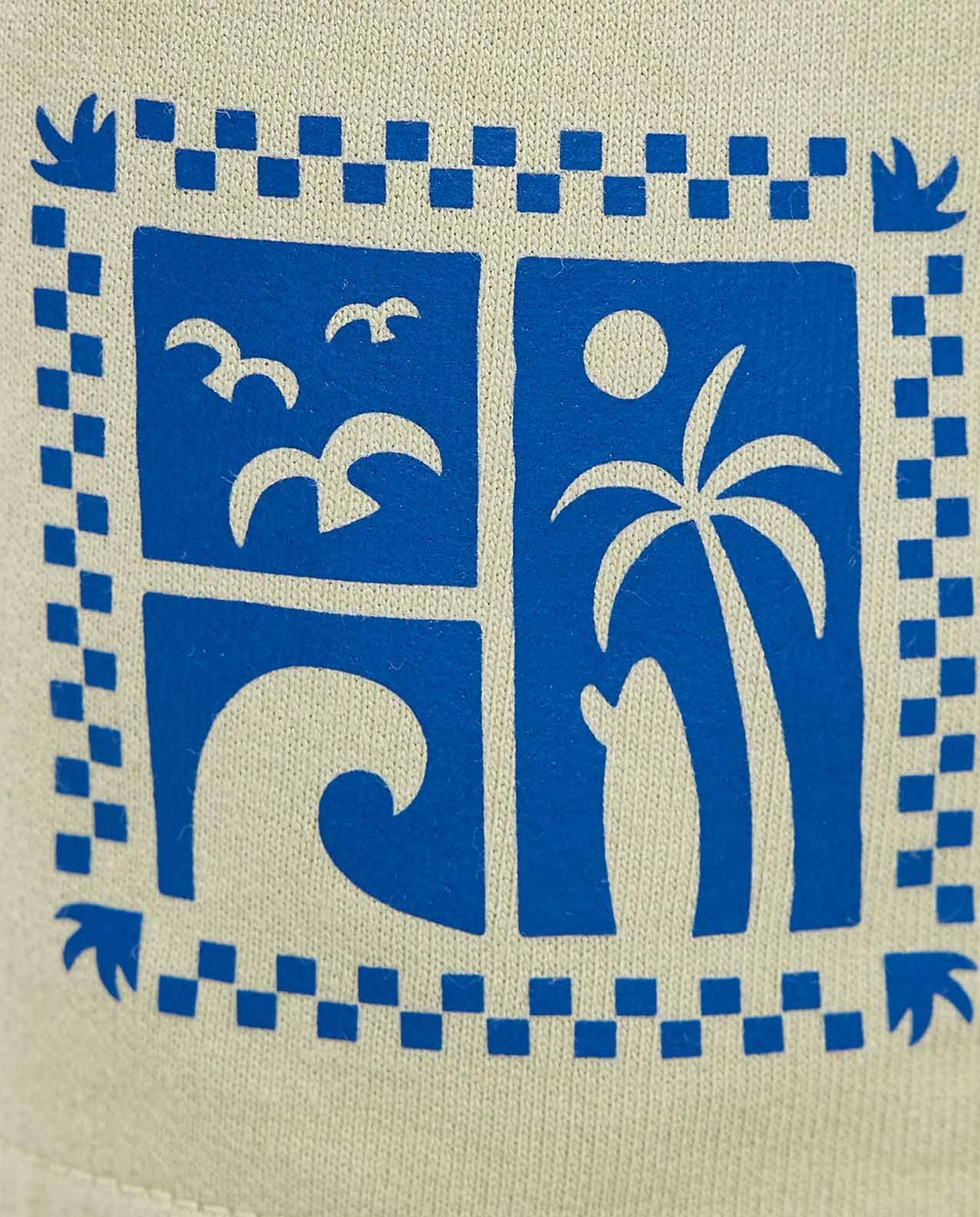 Color Block Bermuda Shorts with Drawstring Waist