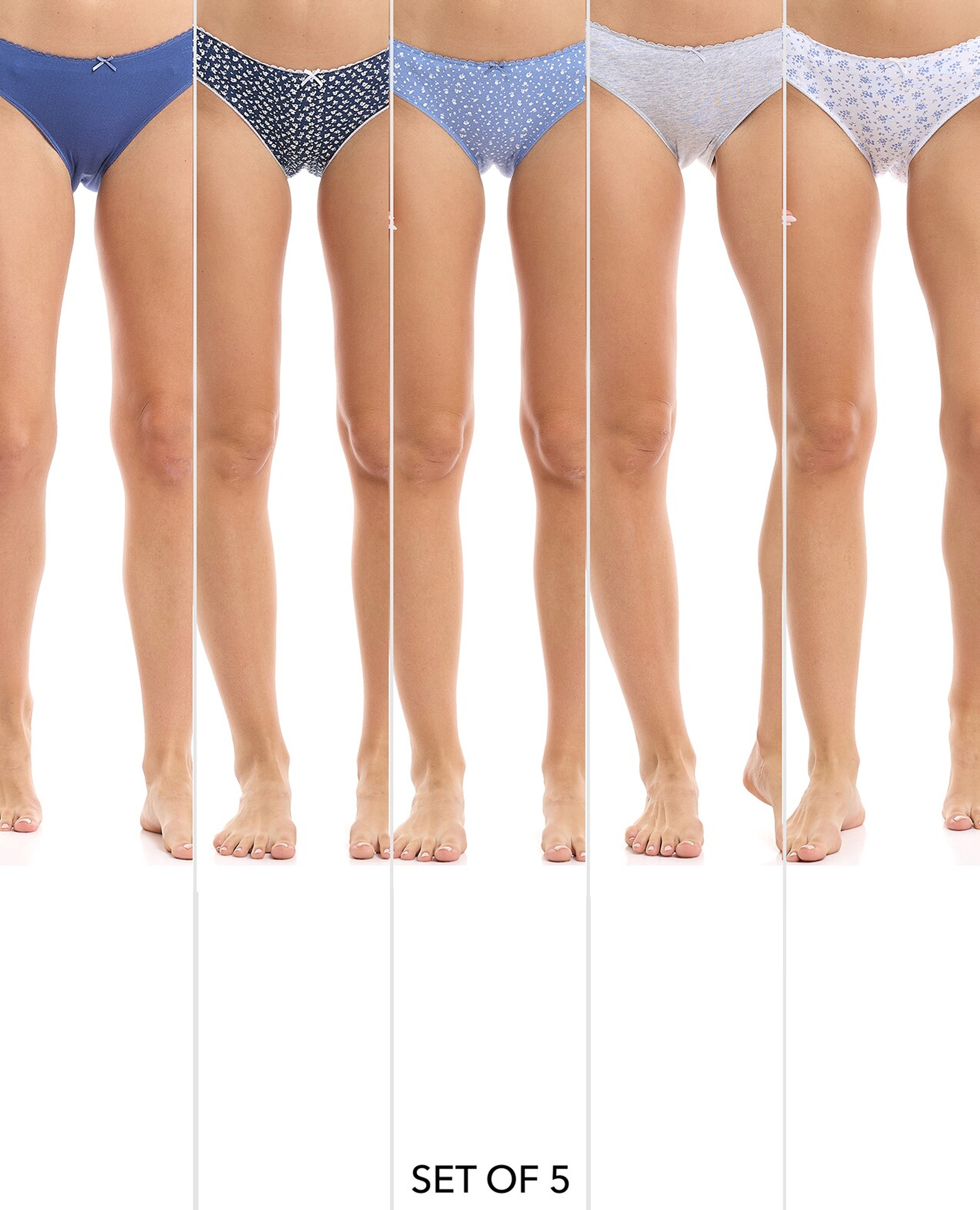 سروال بيكيني - 5 قطع