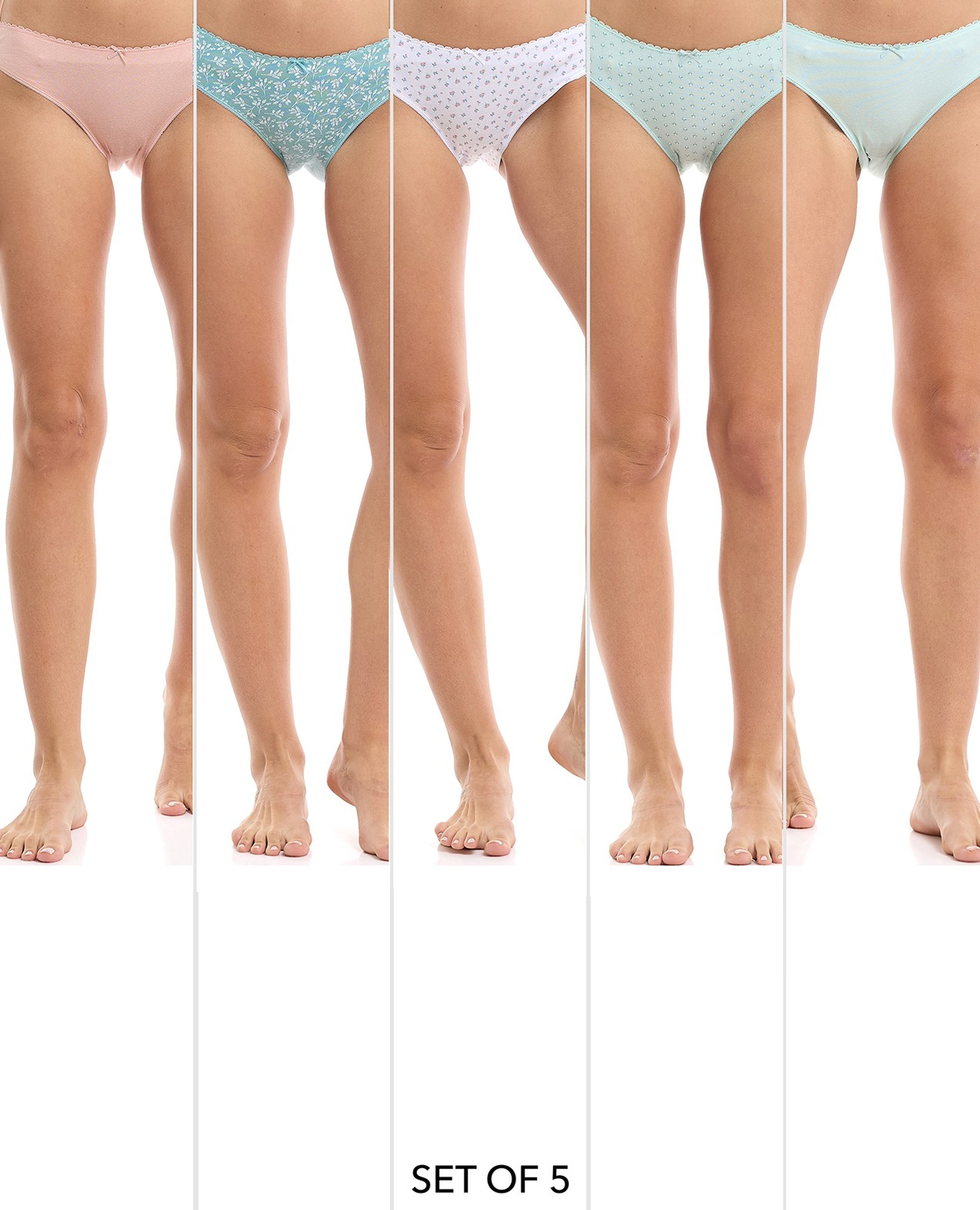 سروال بيكيني - 5 قطع