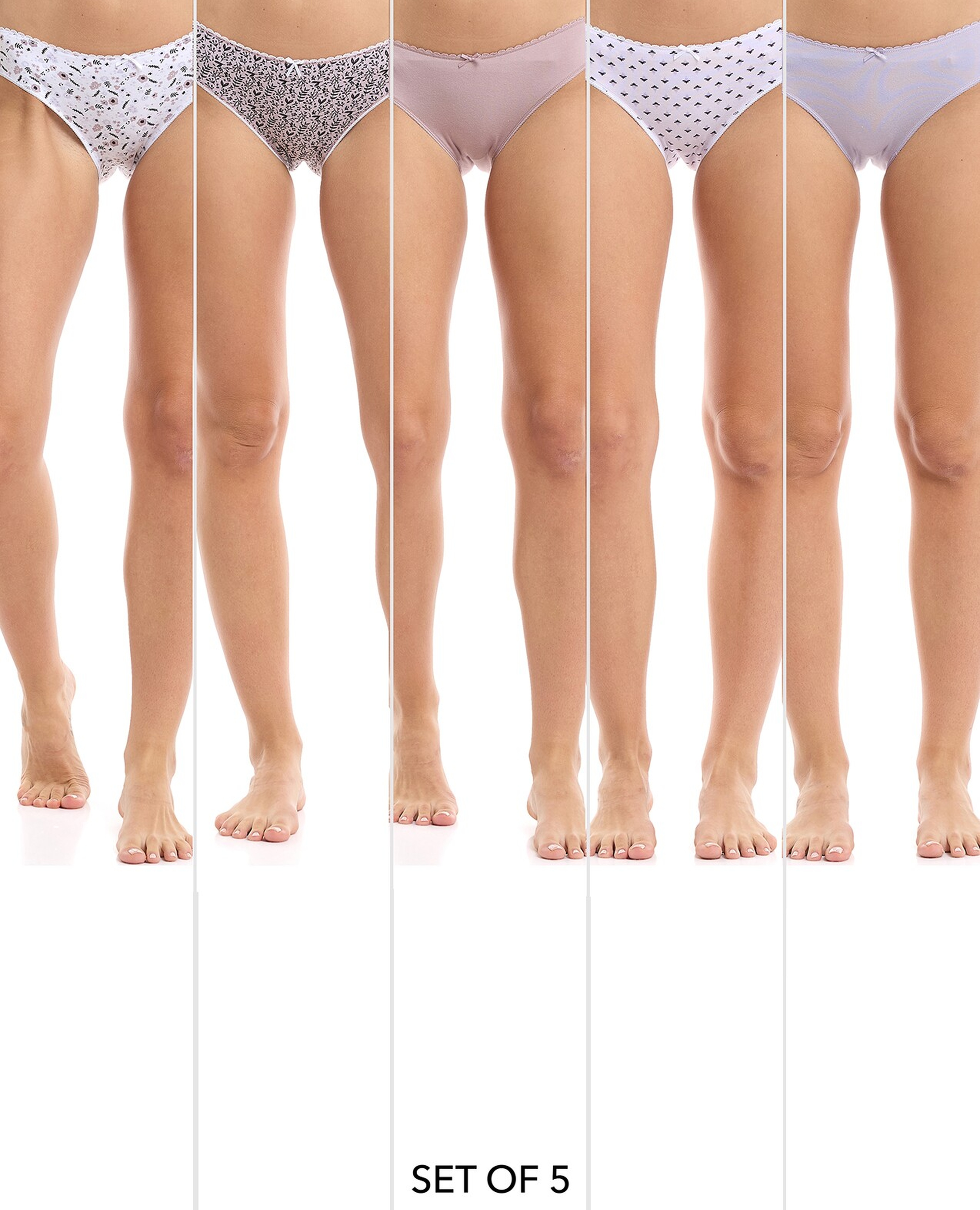 5 Pack Bikini Briefs