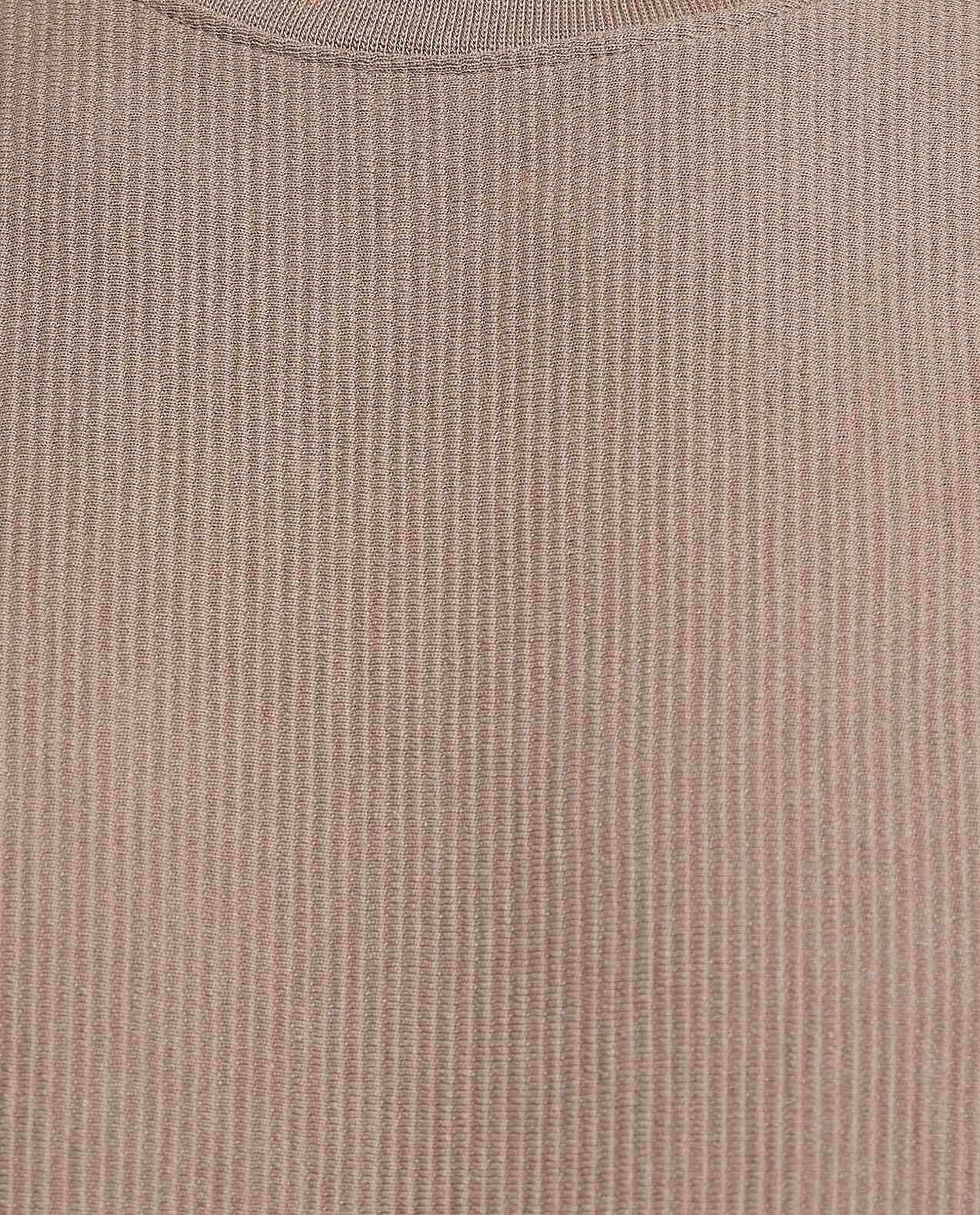 Solid T-Shirt with Crew Neck and Short Sleeves