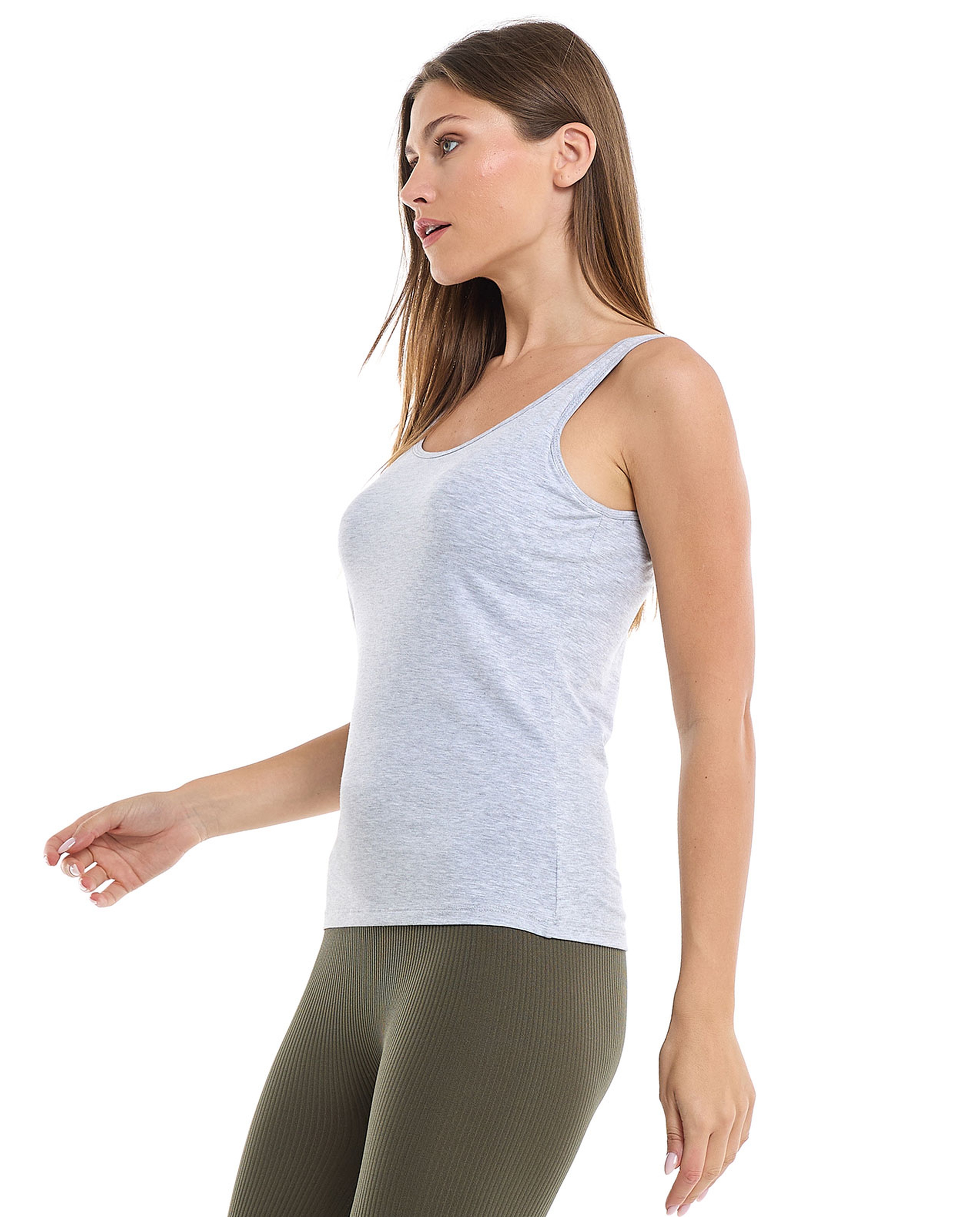 Solid Camisole with Mold Cup