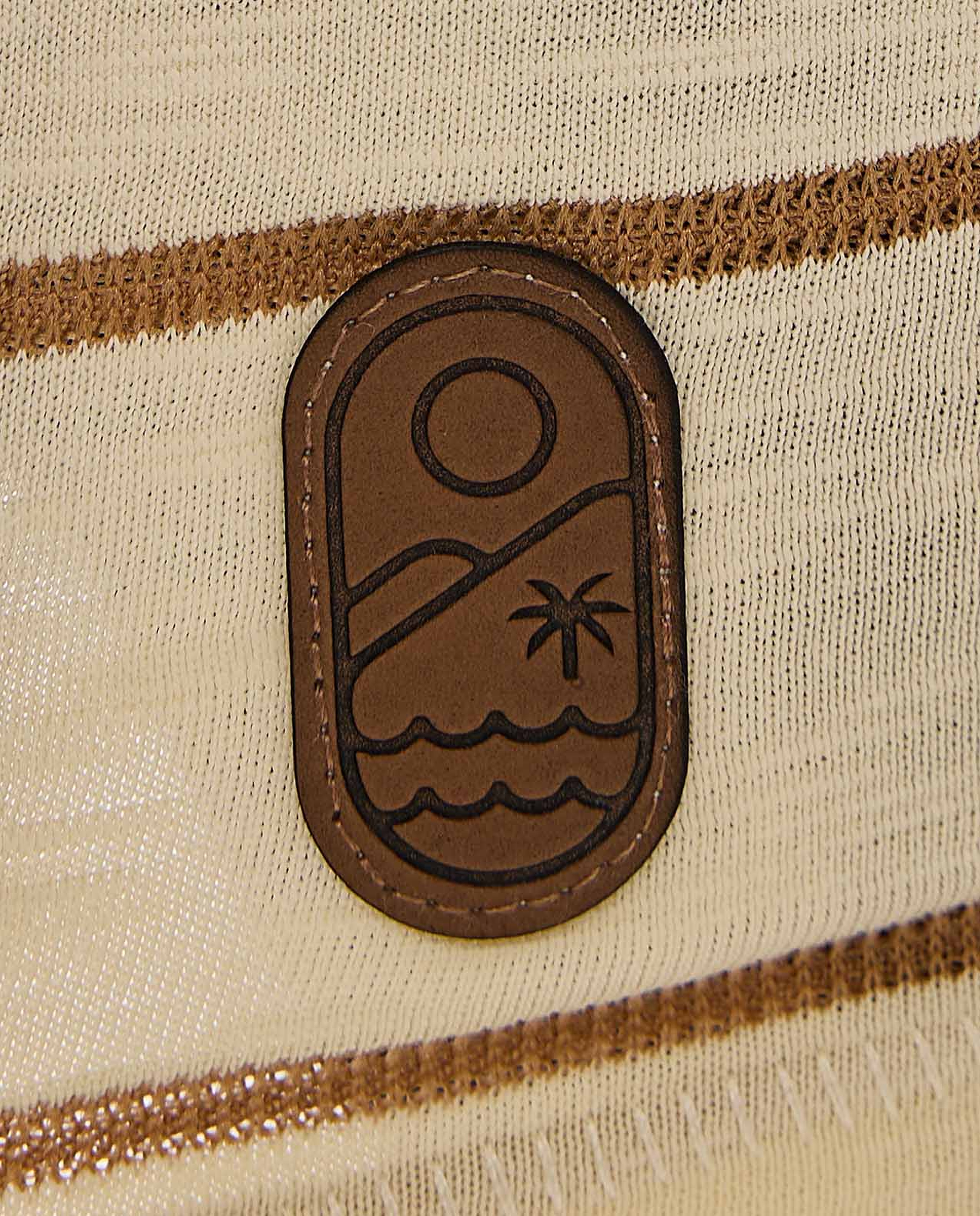 Striped T-Shirt with Crew Neck and Short Sleeves