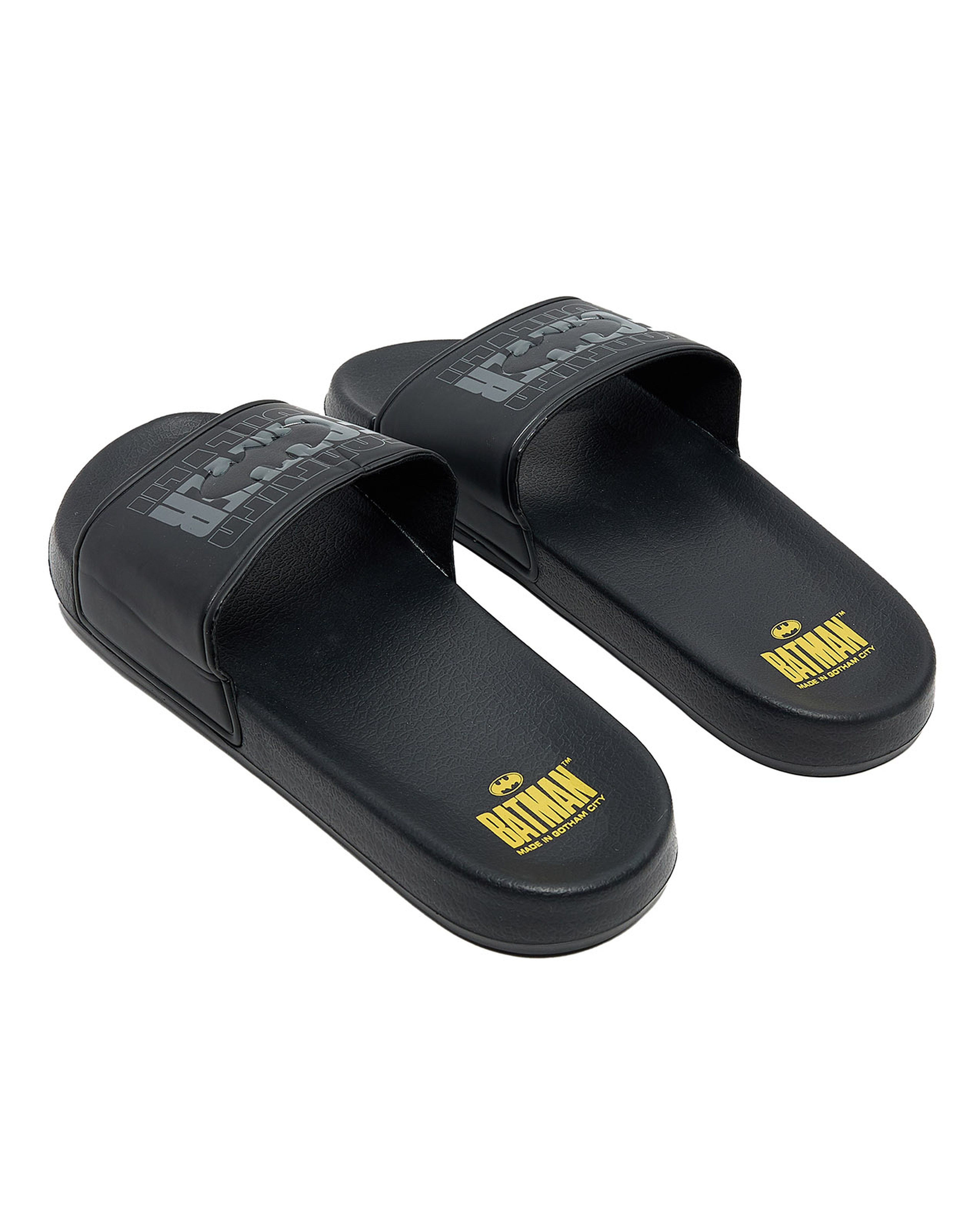 Batman Print Sliders