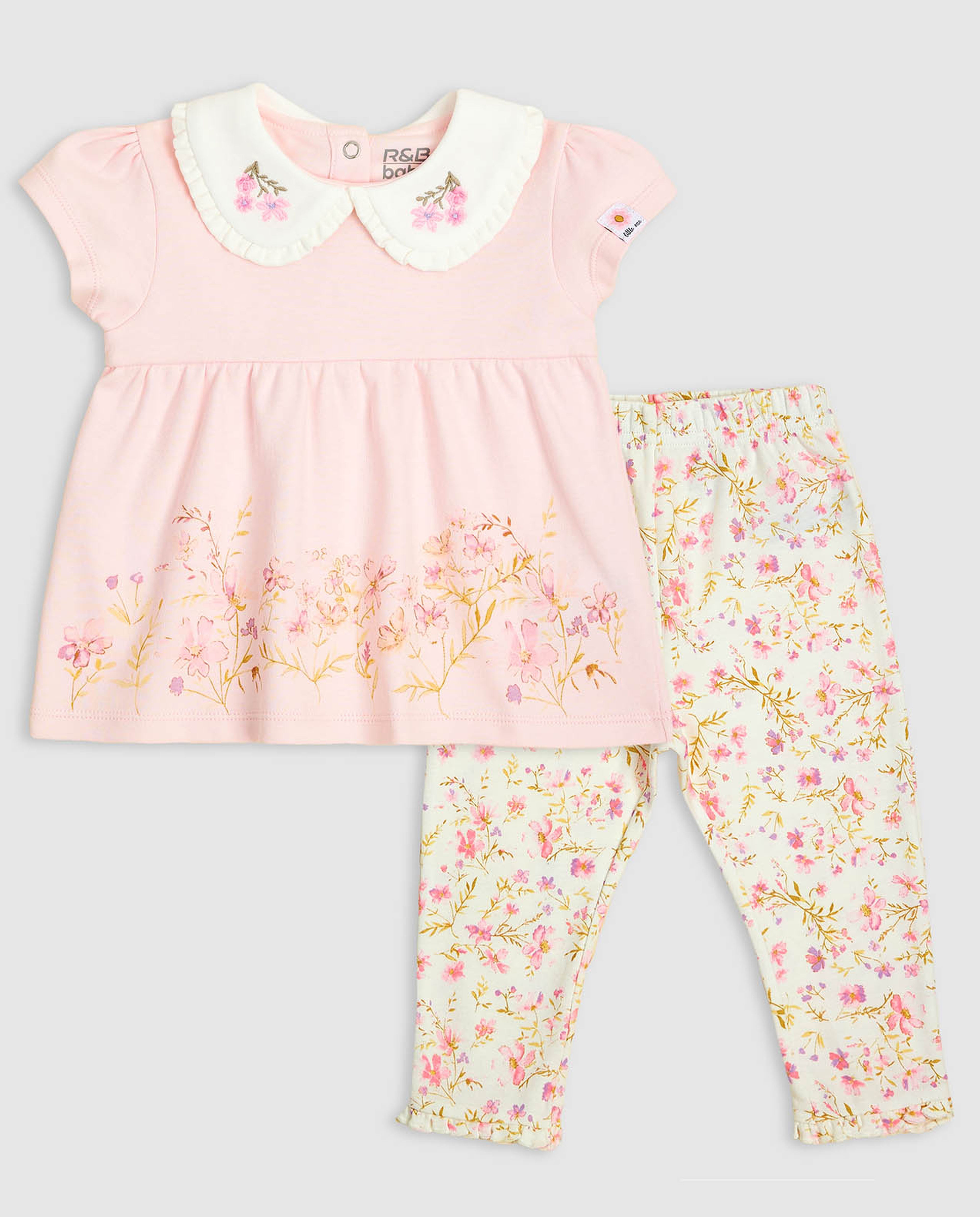 Printed Top and Pant Set