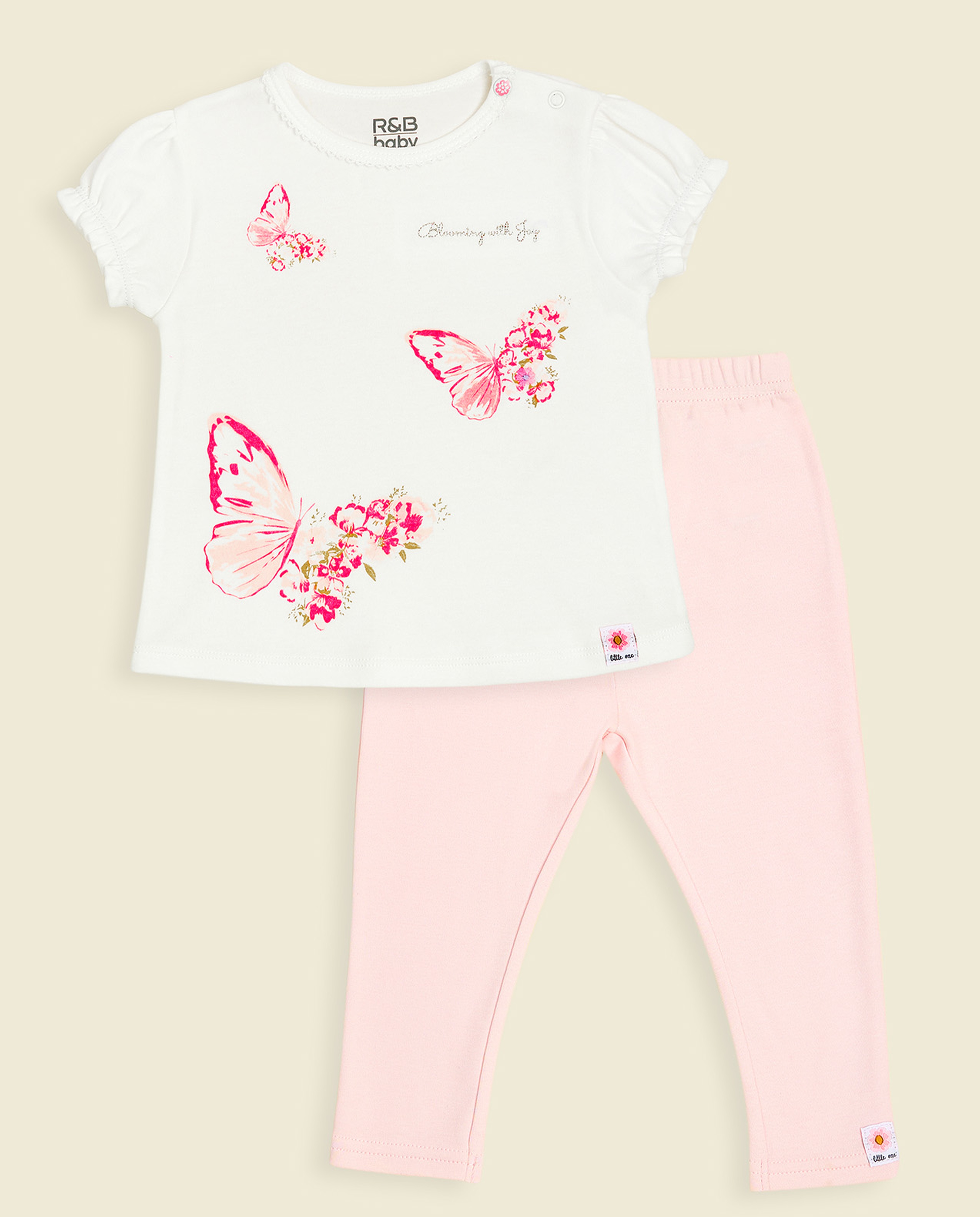 Printed Top and Pant Set