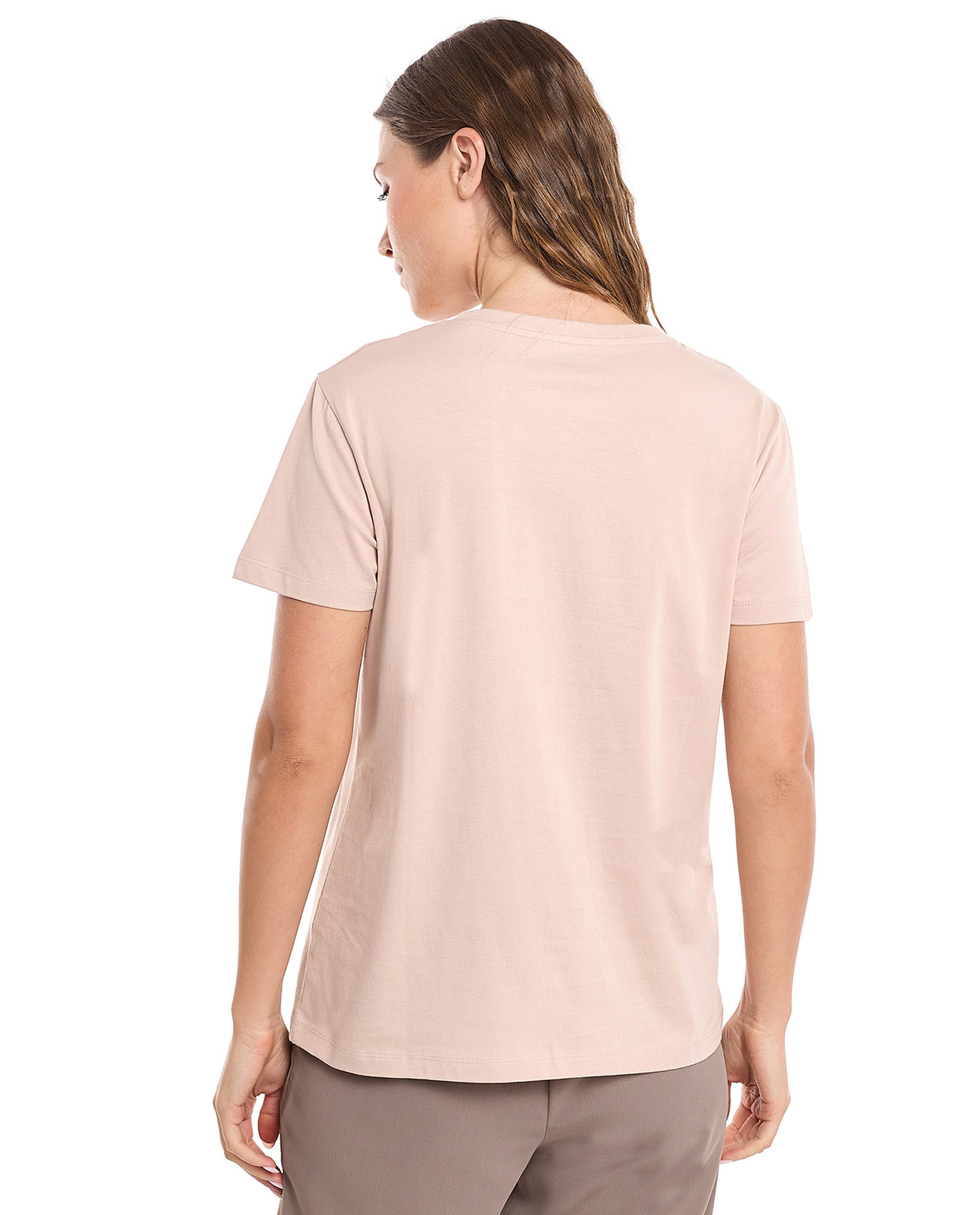 Embellished T-Shirt with Crew Neck and Short Sleeves