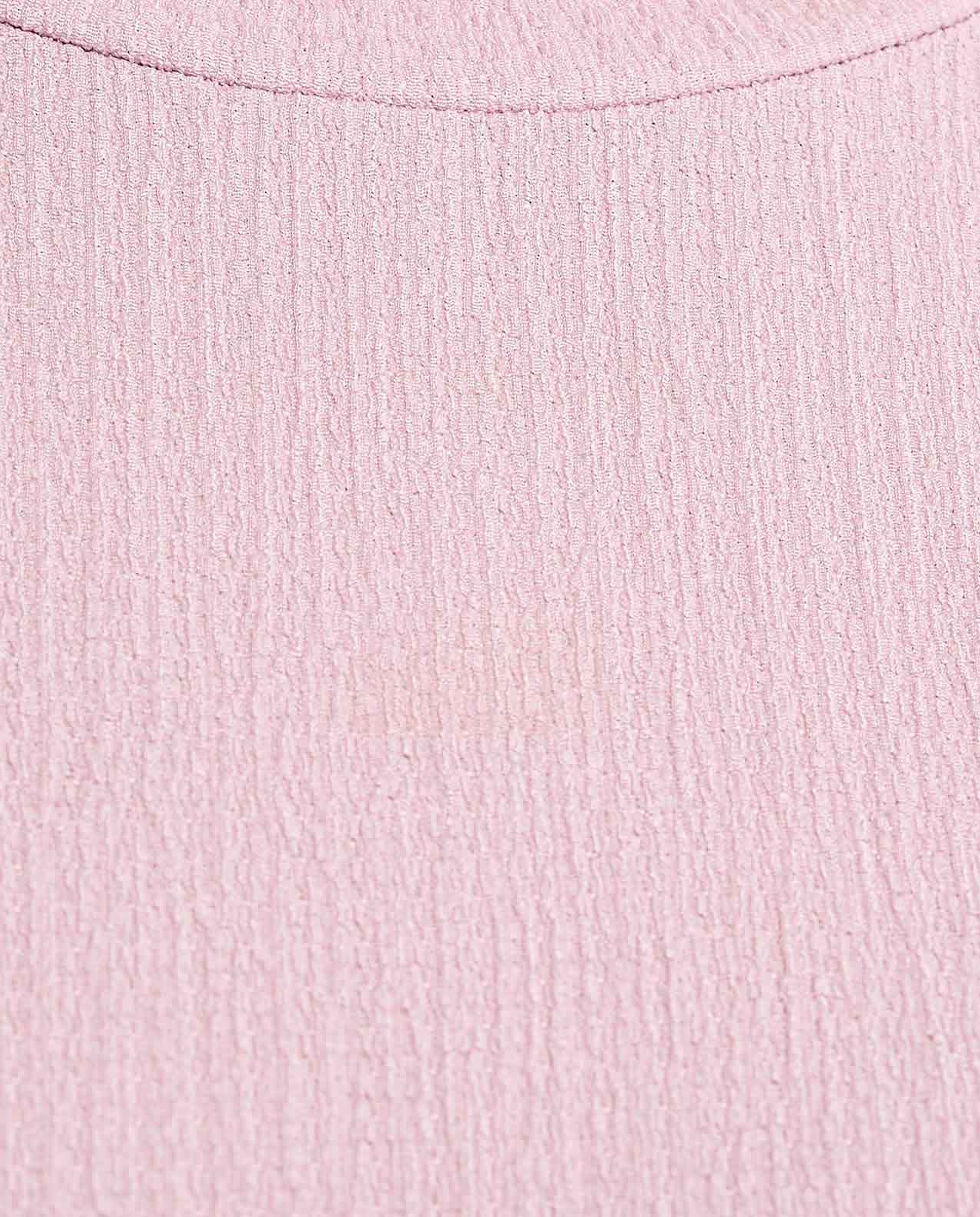 Solid Tunic with Crew Neck and Long Sleeves