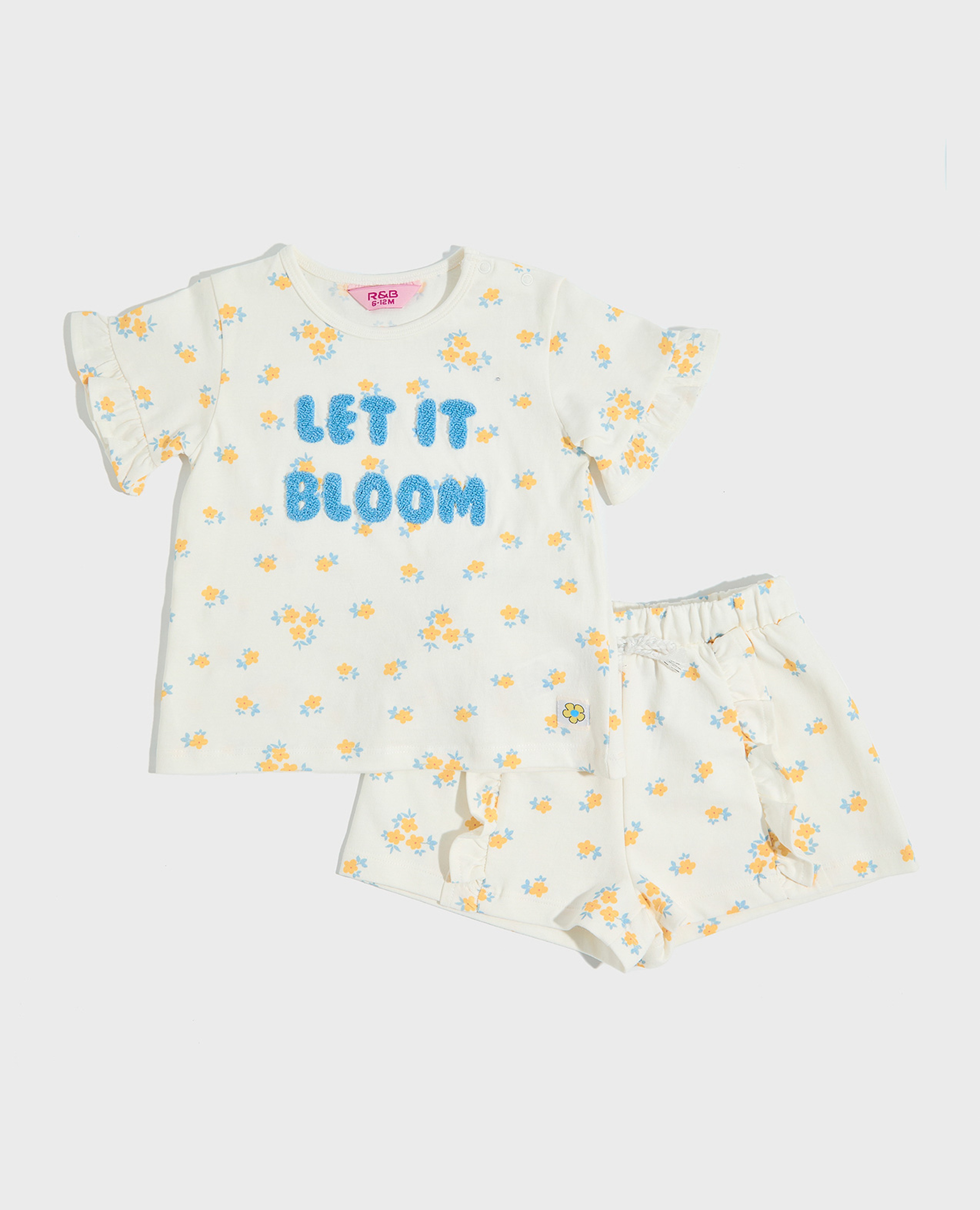 Floral Print Clothing Set