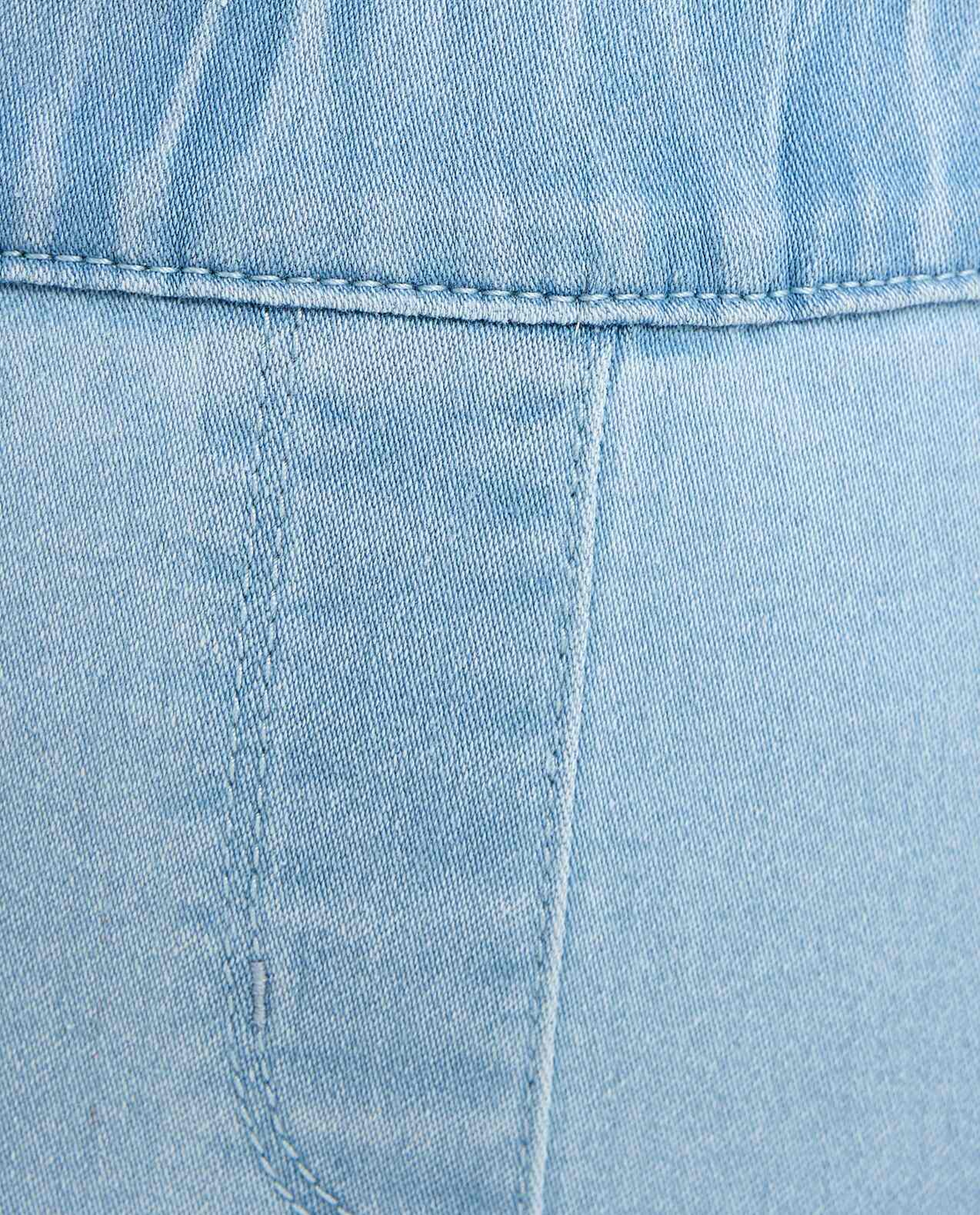 Solid Jeggings with Elastic Waist