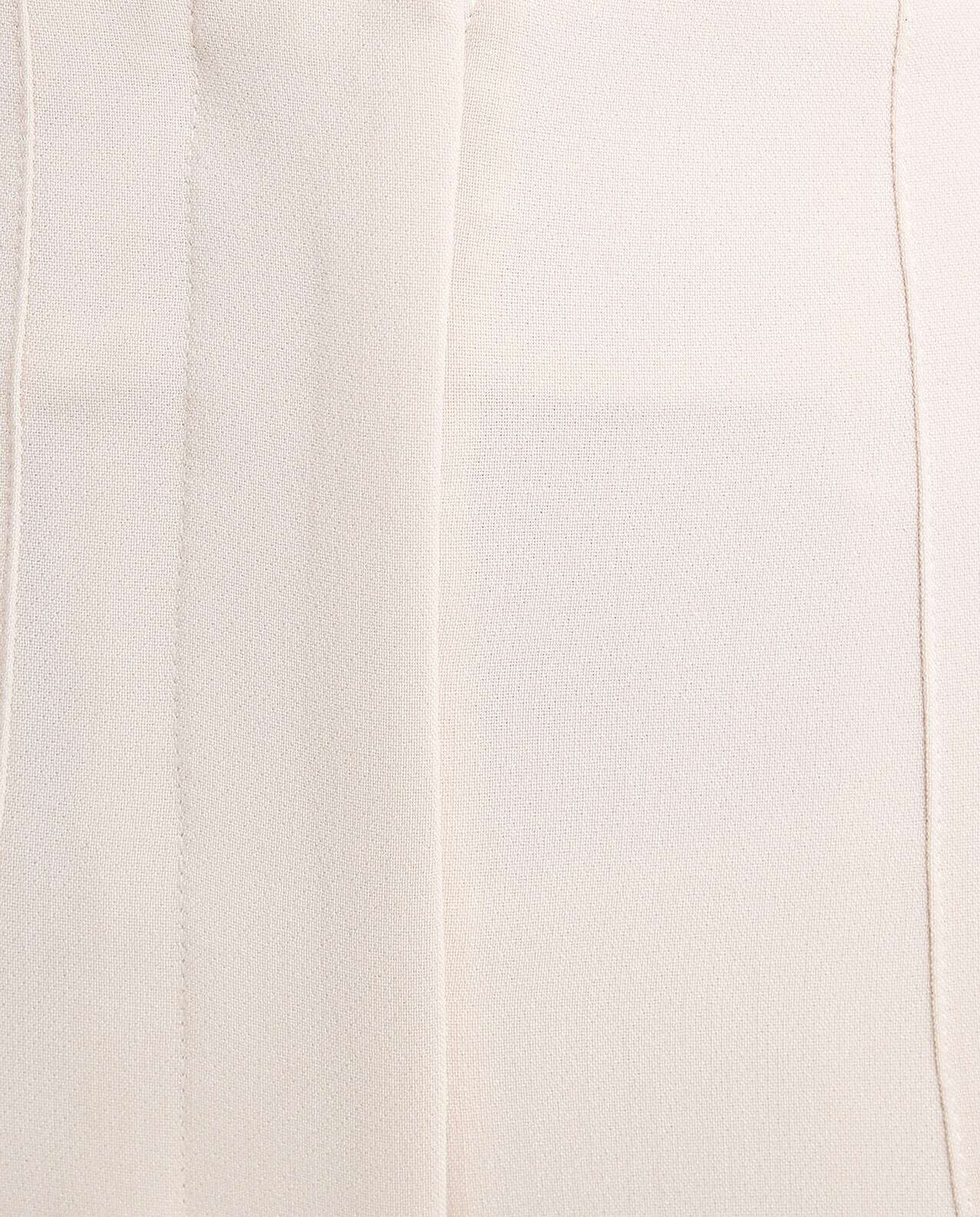 Solid Tapered Fit Trousers