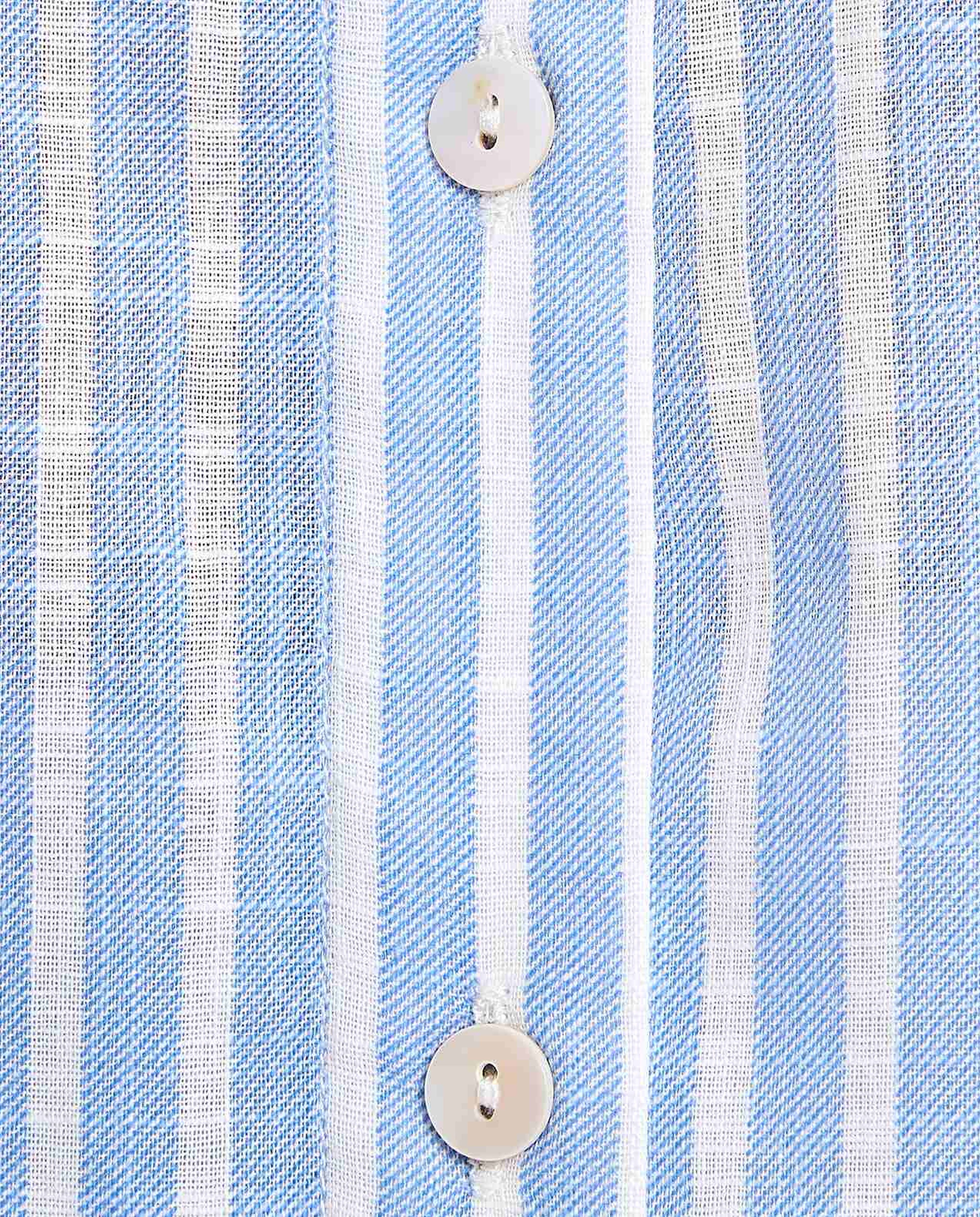 Striped Shirt with Classic Collar and Long Sleeves