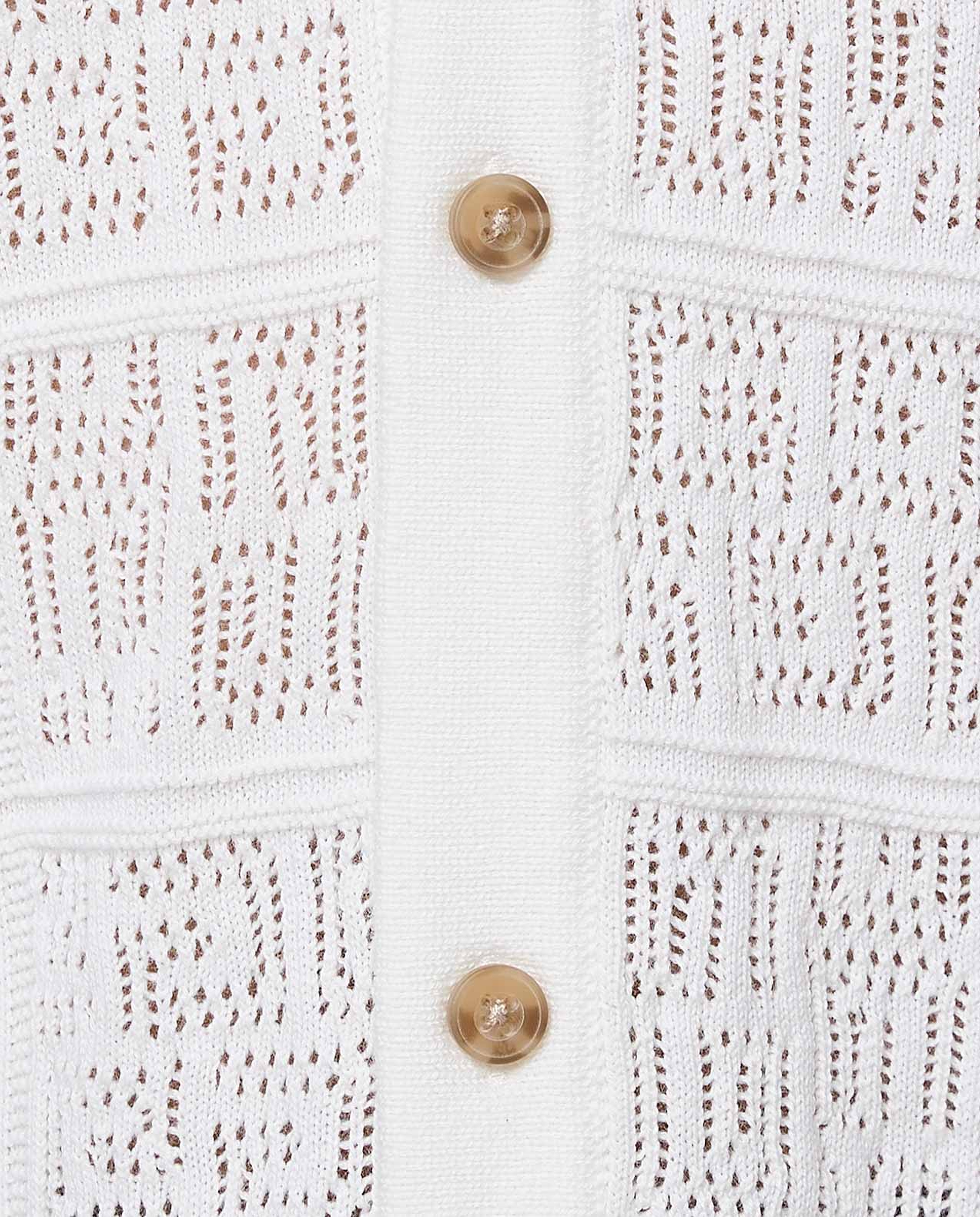 Knitted Shirt with Lapel Collar and Short Sleeves