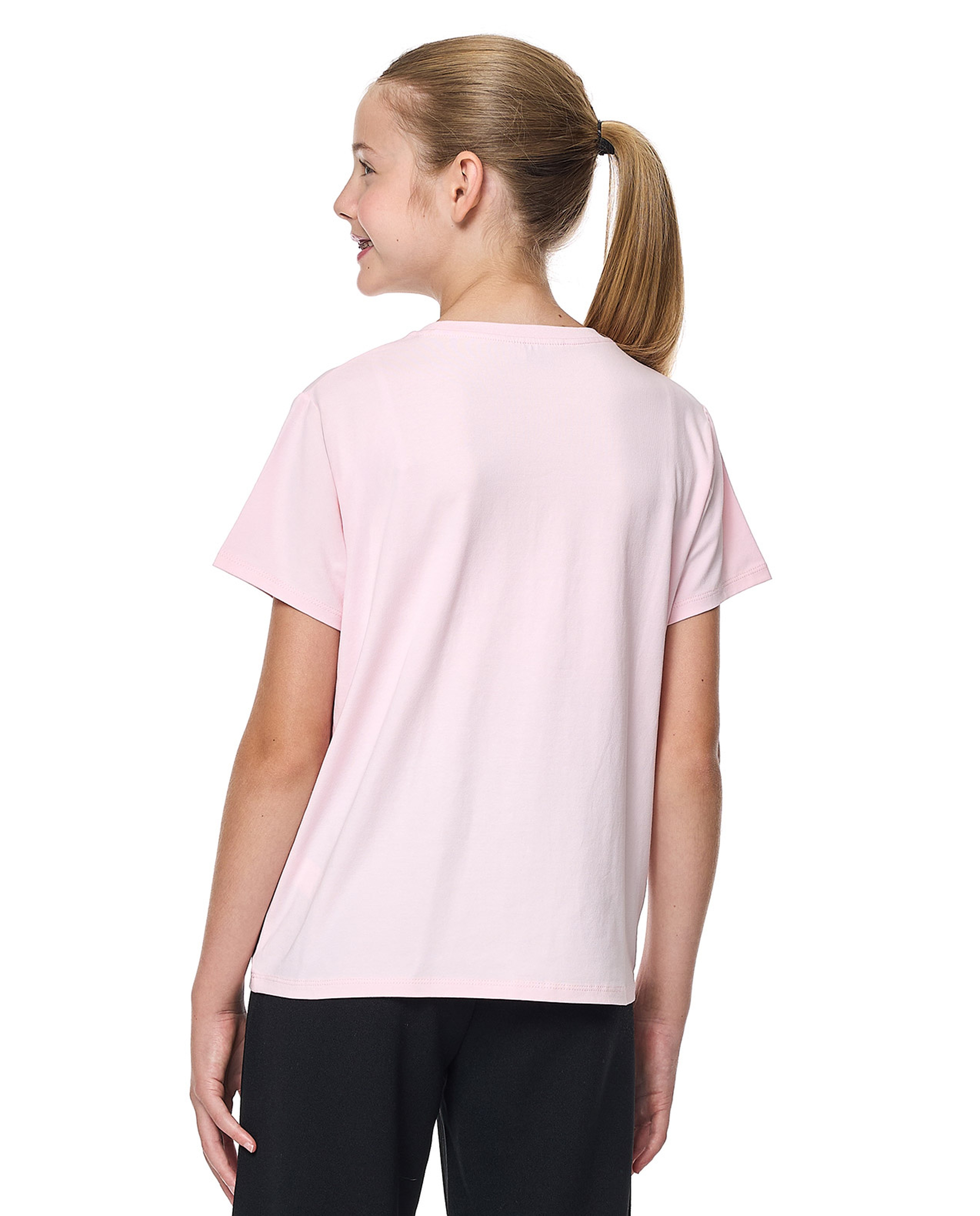 Embellished T-Shirt with Crew Neck and Short Sleeves
