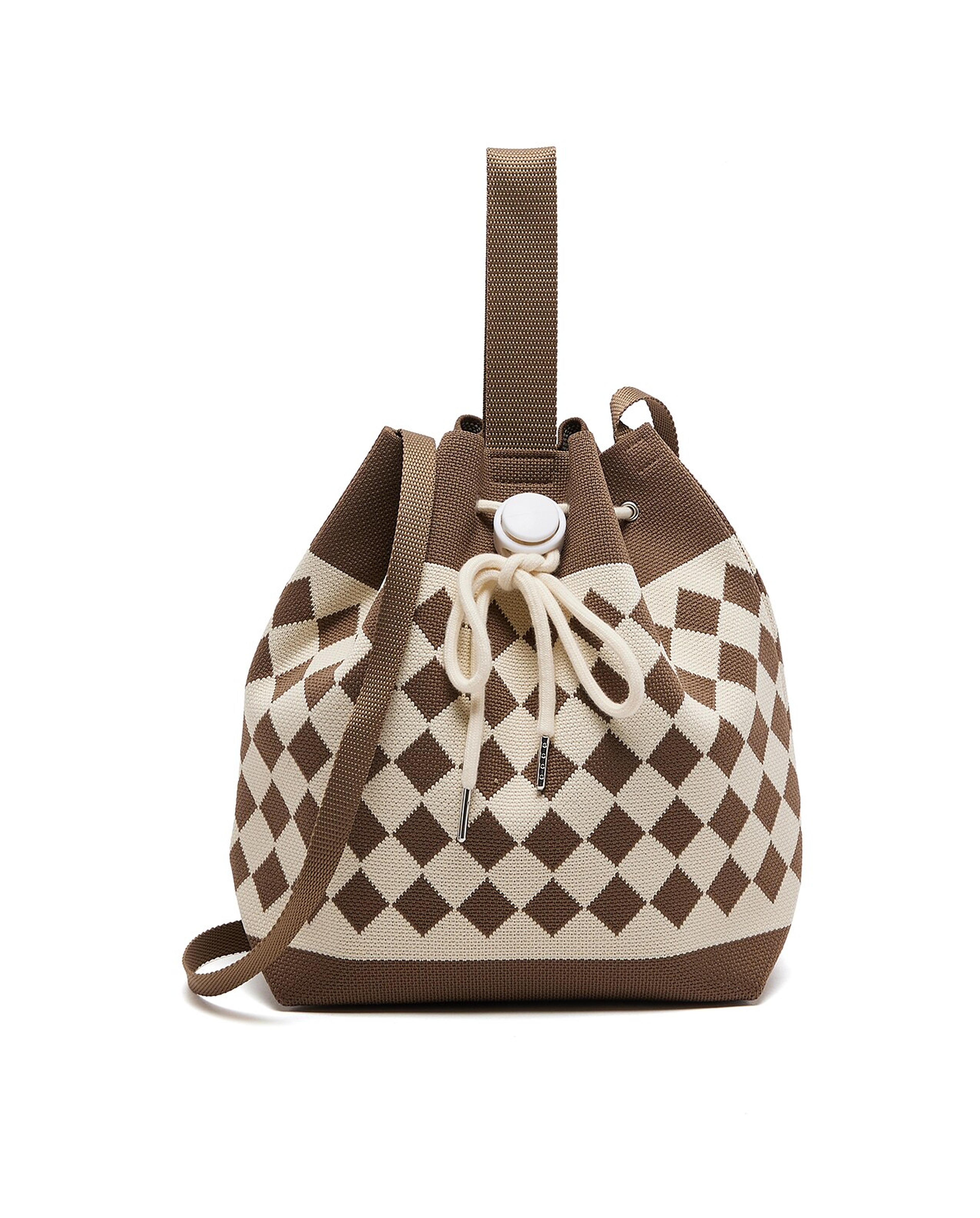 Patterned Drawstring Bag