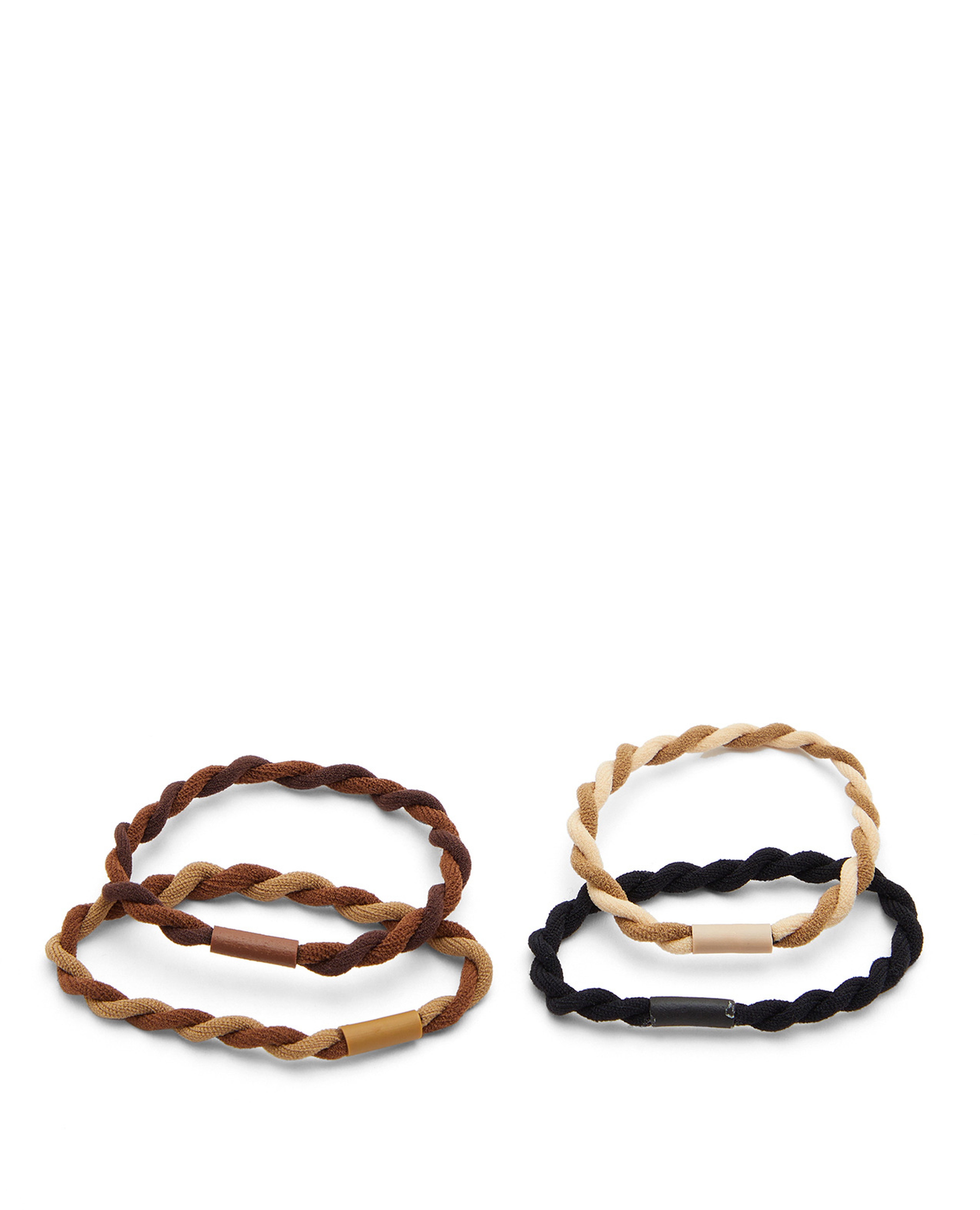 Pack of 4 Ponytail Hairbands