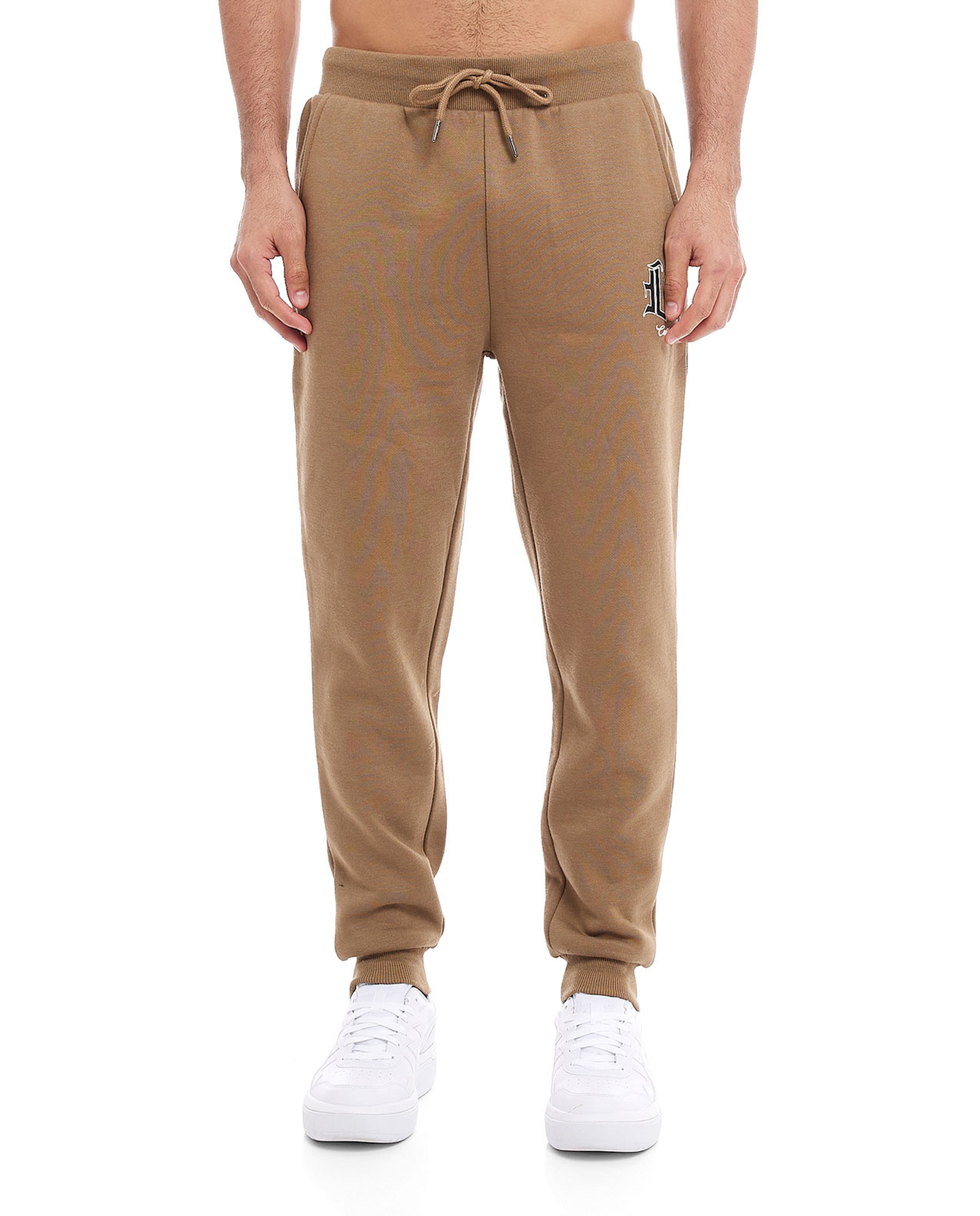 Printed Hoodie with Crew Neck and Long Sleeves