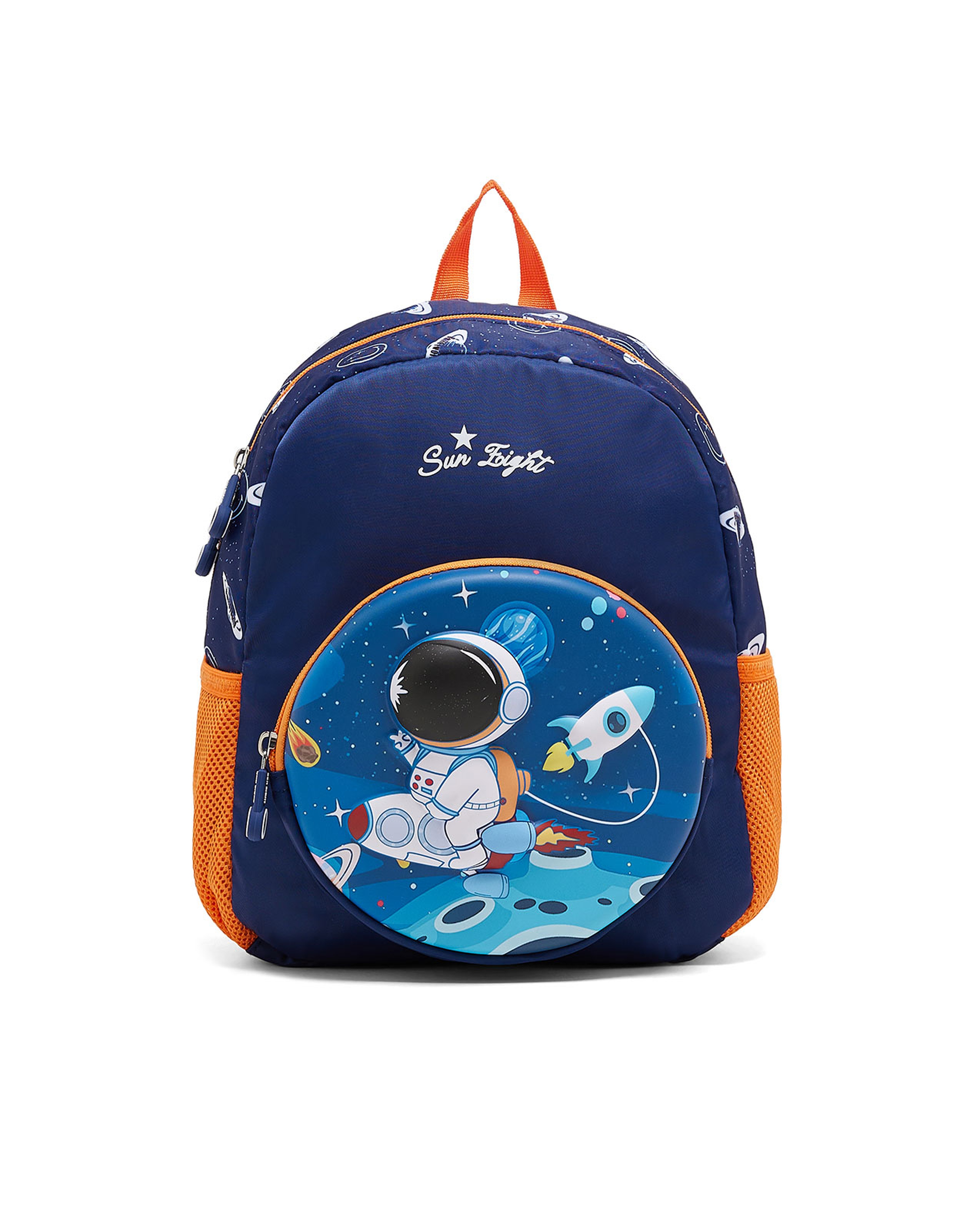 حقيبة ظهر بسحاب وطبعة