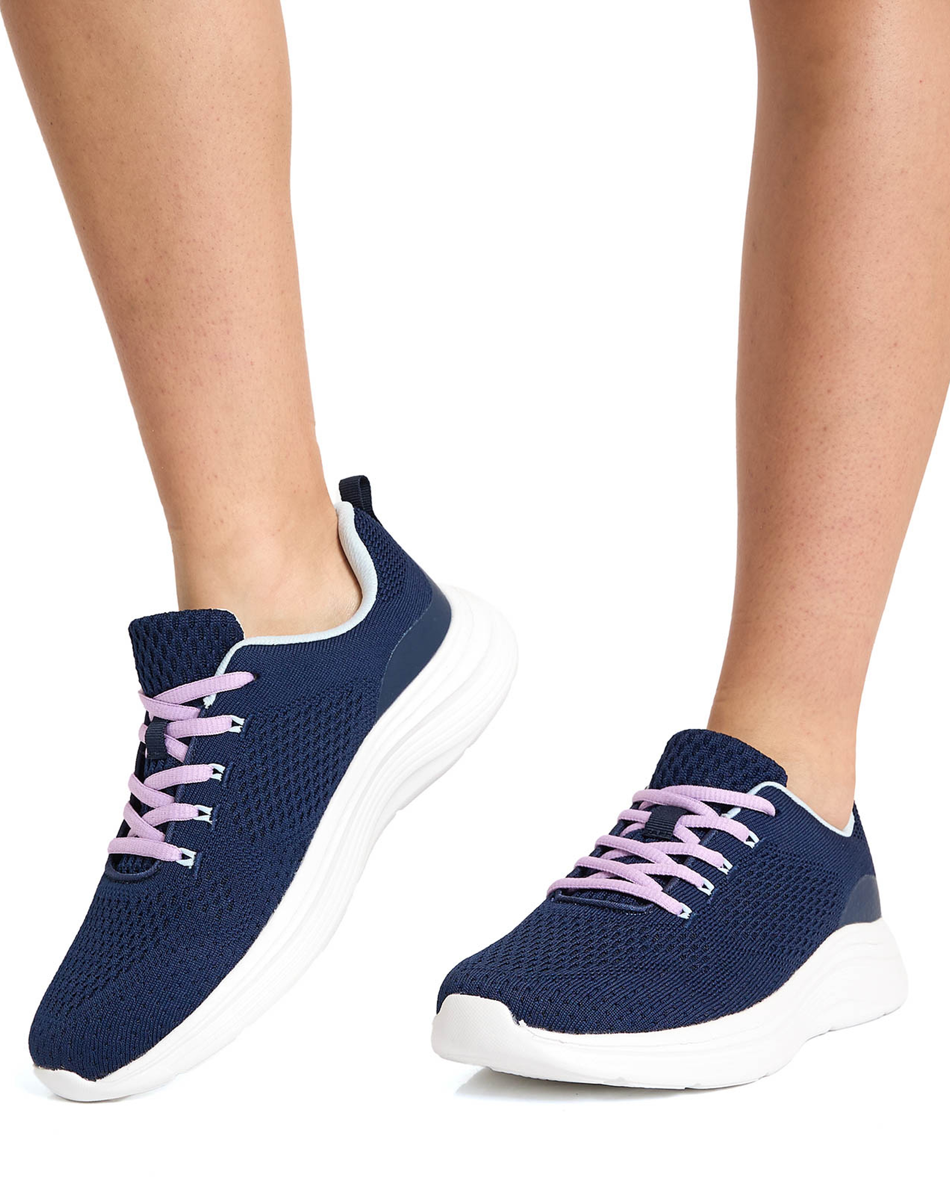 Knitted Lace Up Shoes